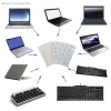 A3PD Replacement Keyboard Sticker English Letter Film Keypad Cover Sticker Suitable for Tablet PC Laptop Gaming Keypads