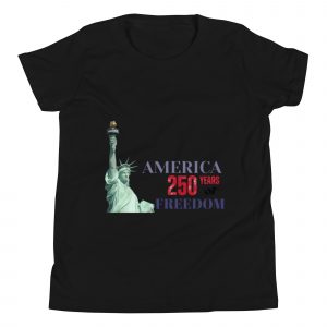 Youth Short Sleeve T-Shirt USA Independence