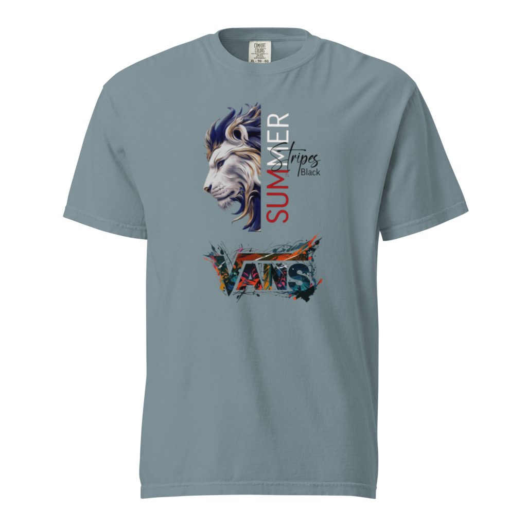 Unisex garment-dyed heavyweight t-shirt