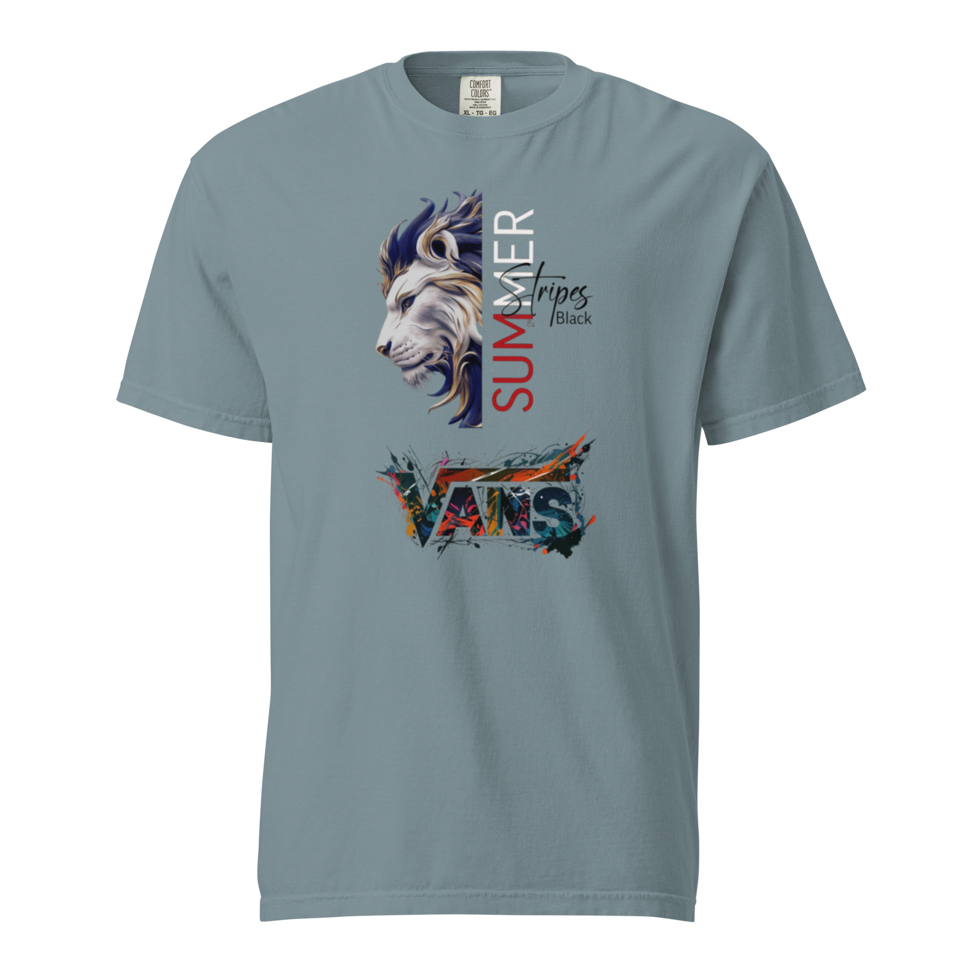 Unisex garment-dyed heavyweight t-shirt
