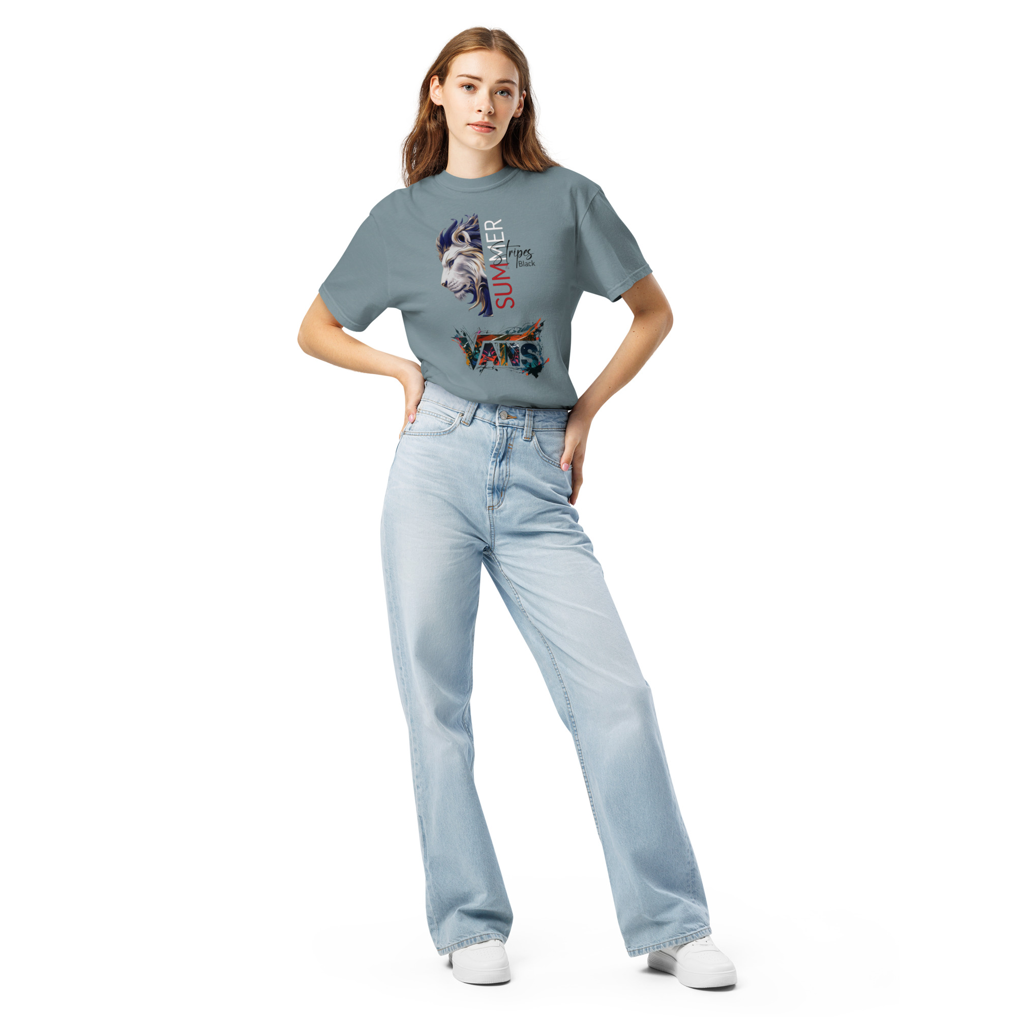 Unisex garment-dyed heavyweight t-shirt - Image 31