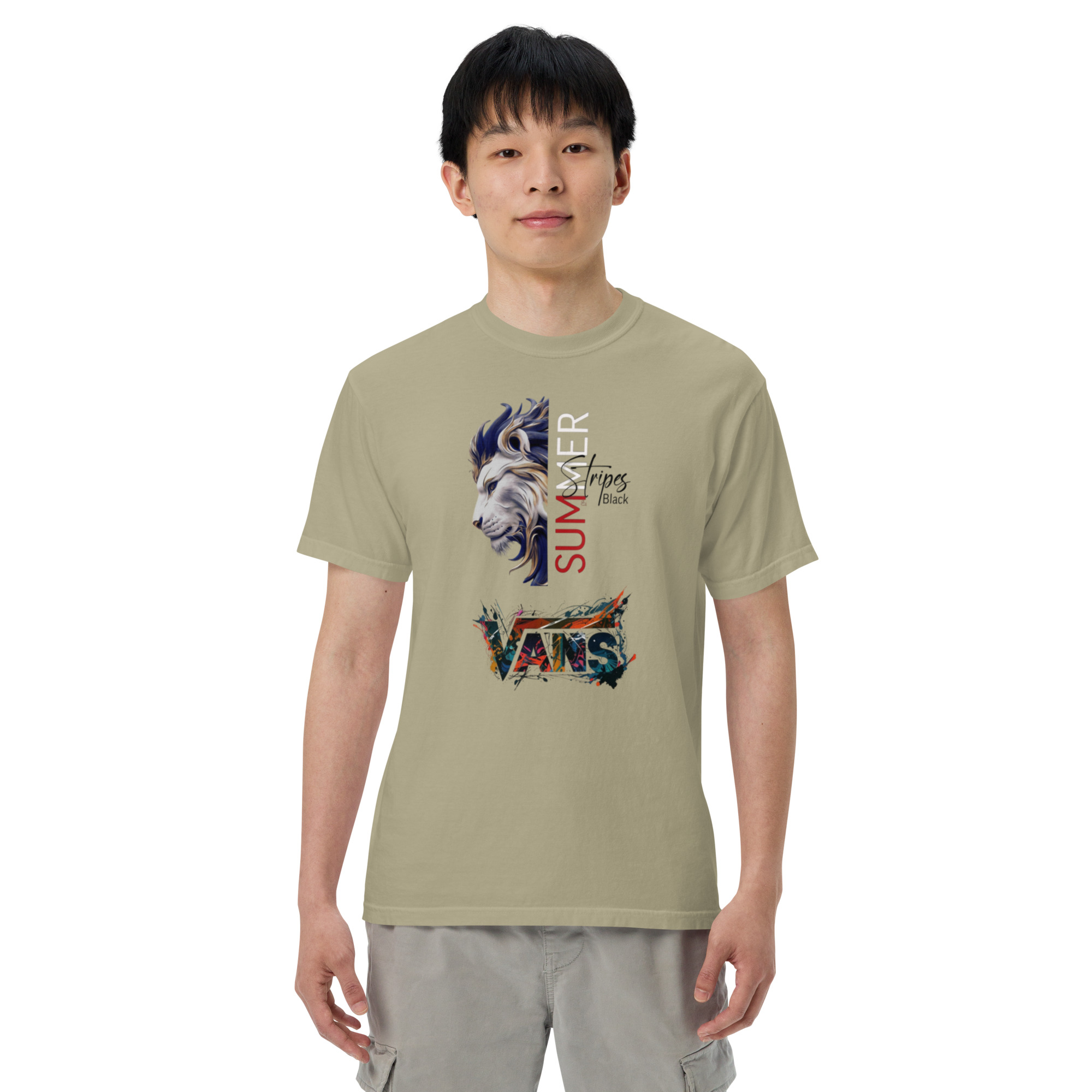 Unisex garment-dyed heavyweight t-shirt - Image 20