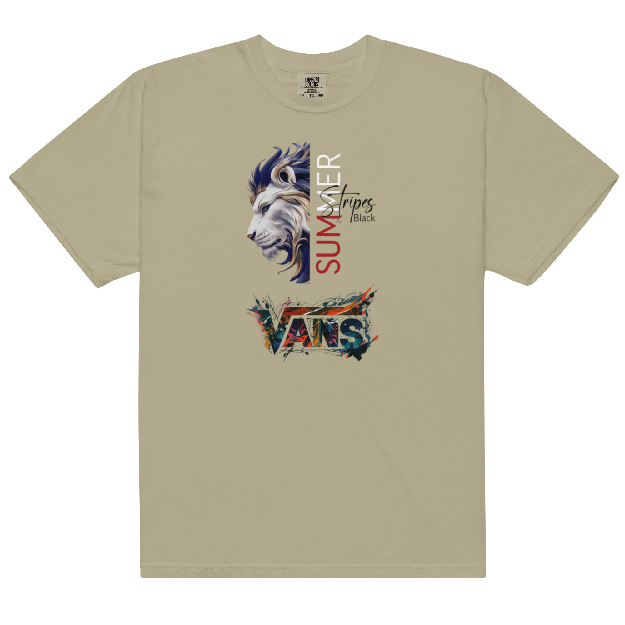 Unisex garment-dyed heavyweight t-shirt - Image 14