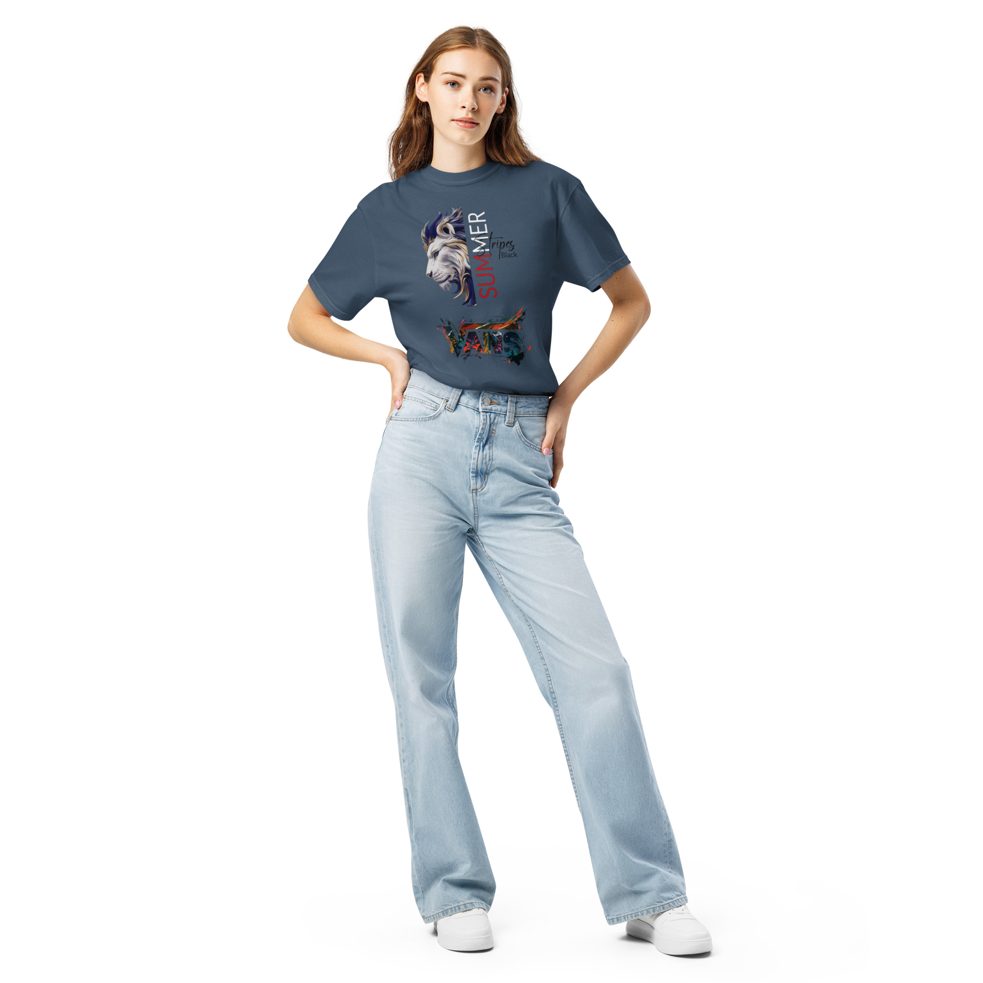 Unisex garment-dyed heavyweight t-shirt - Image 32