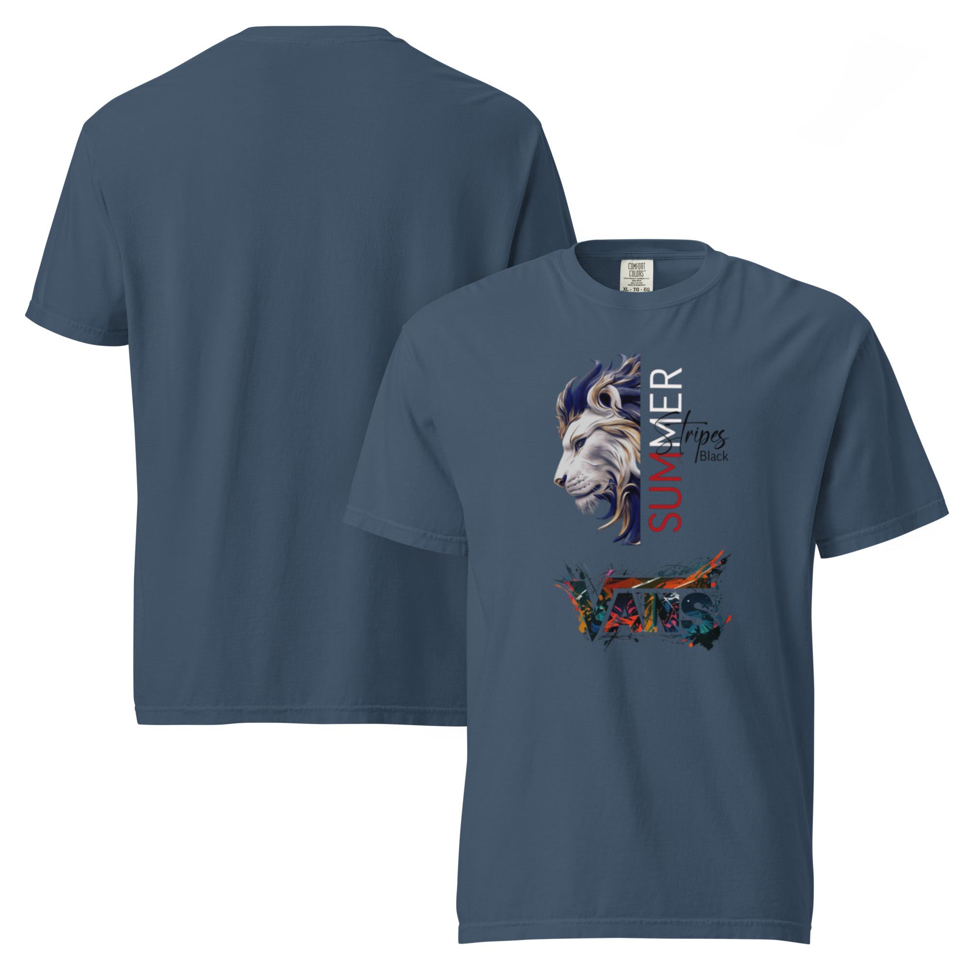 Unisex garment-dyed heavyweight t-shirt - Image 16