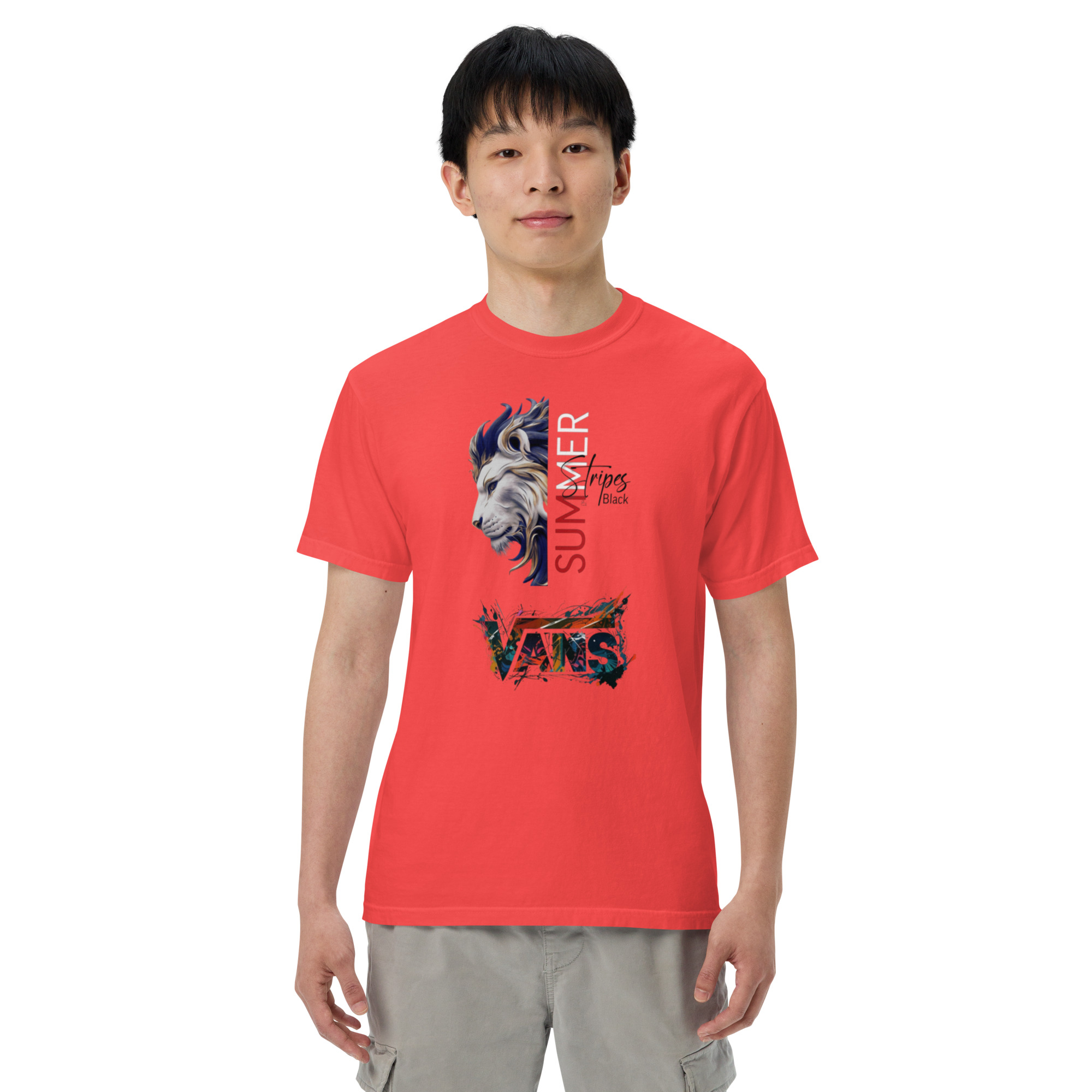 Unisex garment-dyed heavyweight t-shirt - Image 21