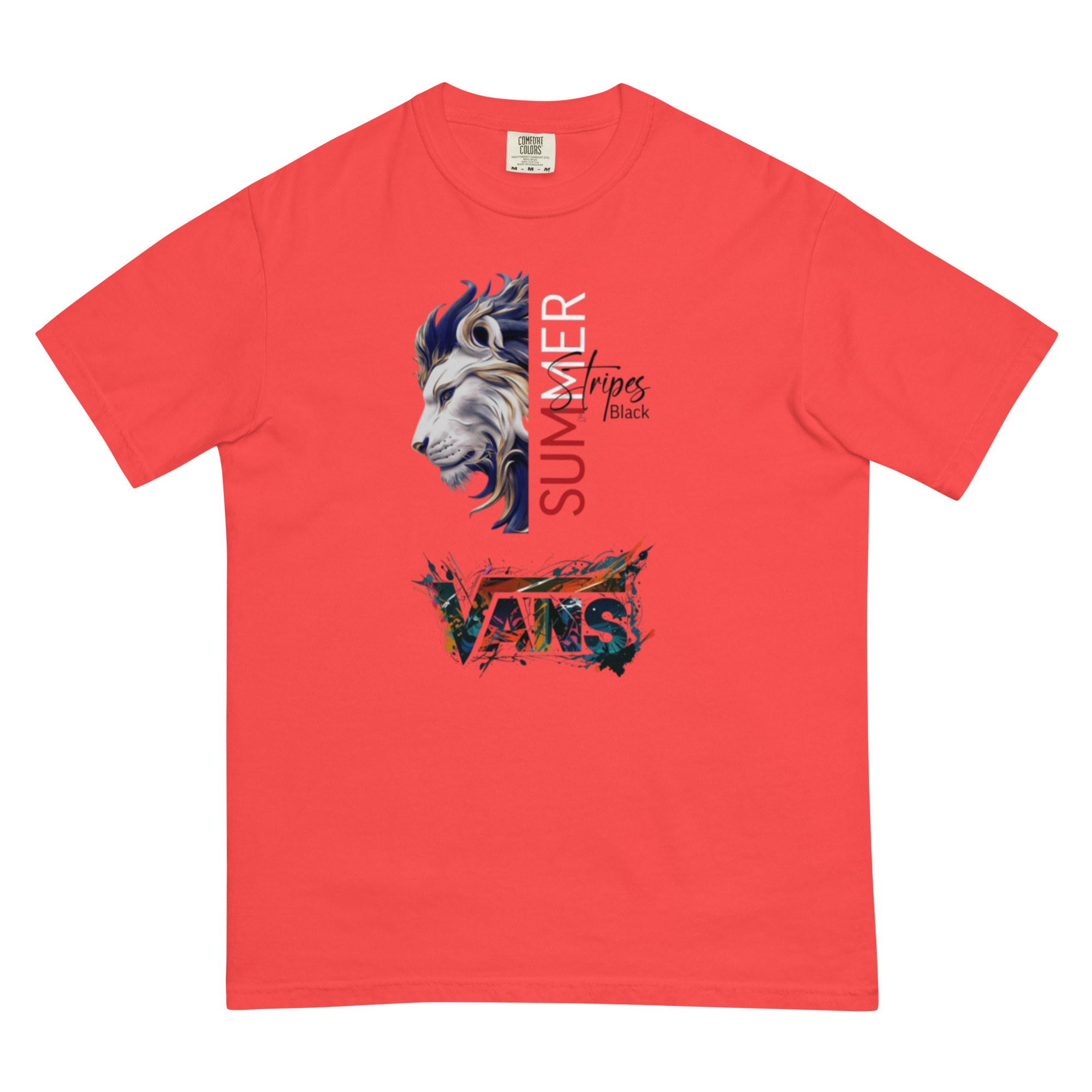 Unisex garment-dyed heavyweight t-shirt - Image 8