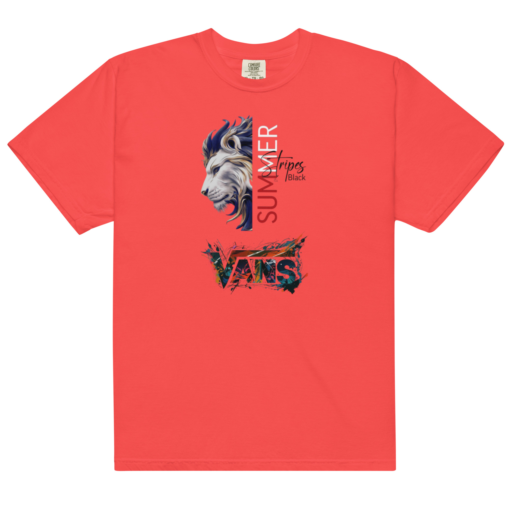 Unisex garment-dyed heavyweight t-shirt - Image 12