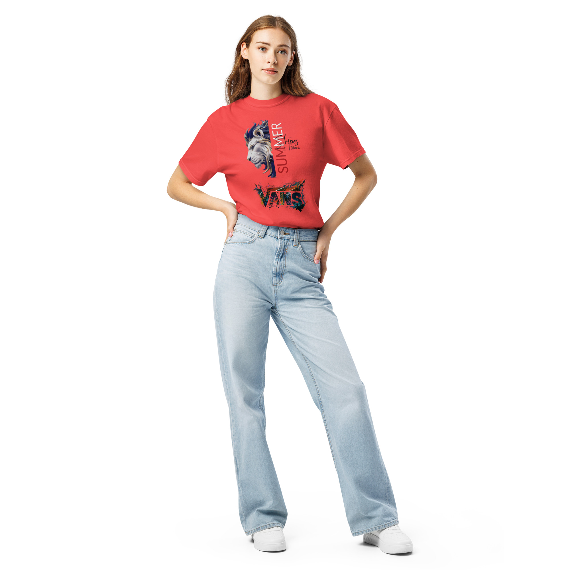Unisex garment-dyed heavyweight t-shirt - Image 30