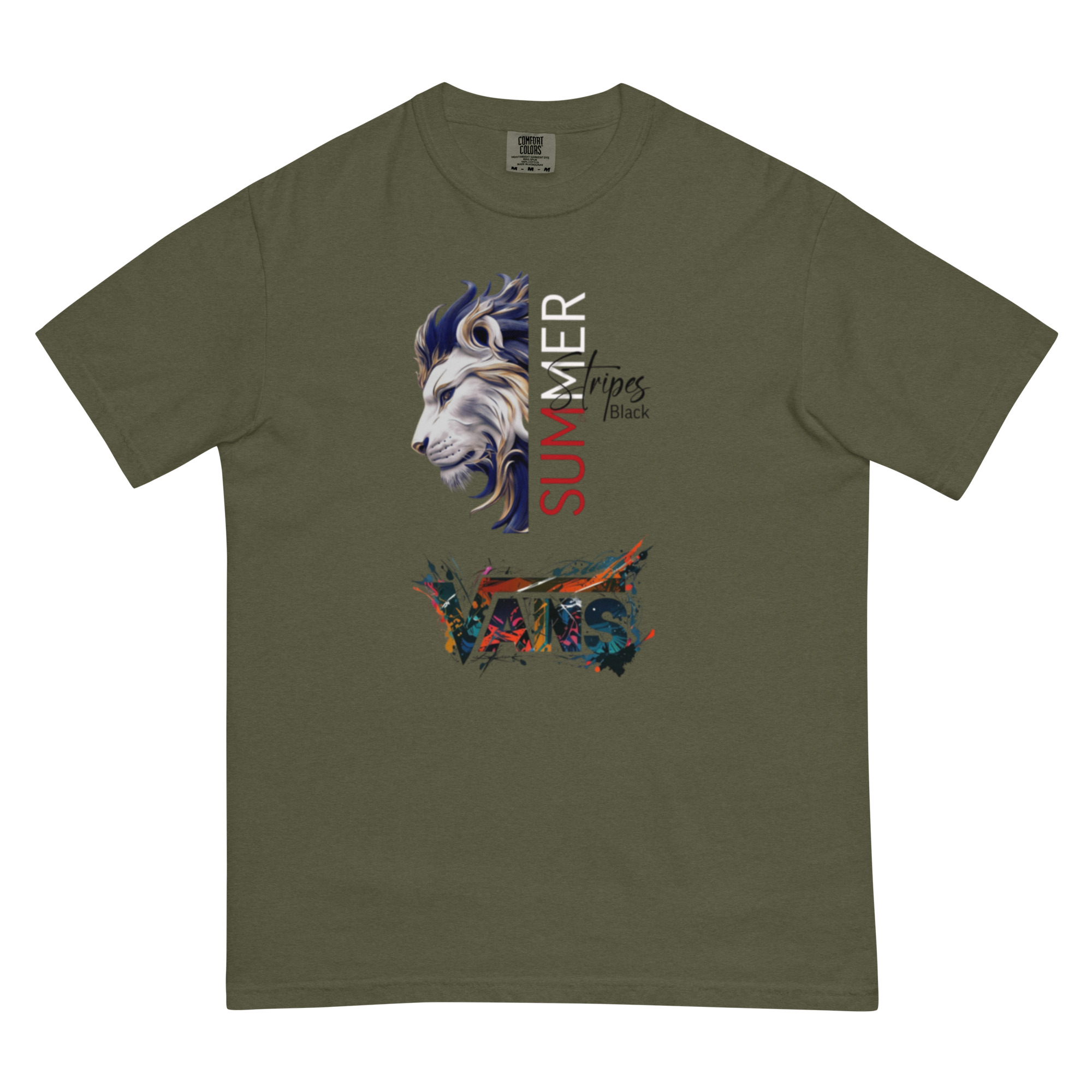 Unisex garment-dyed heavyweight t-shirt - Image 11