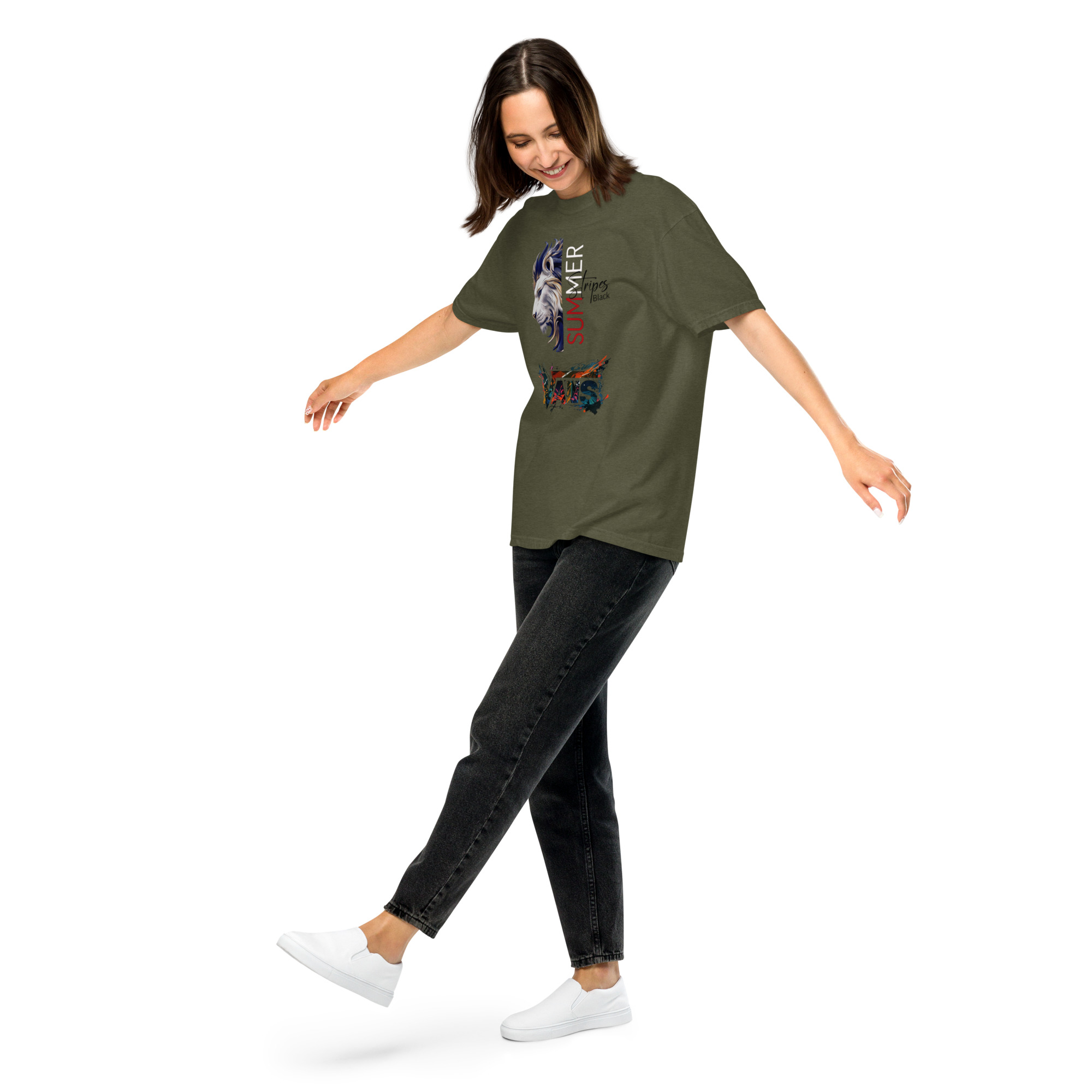 Unisex garment-dyed heavyweight t-shirt - Image 26