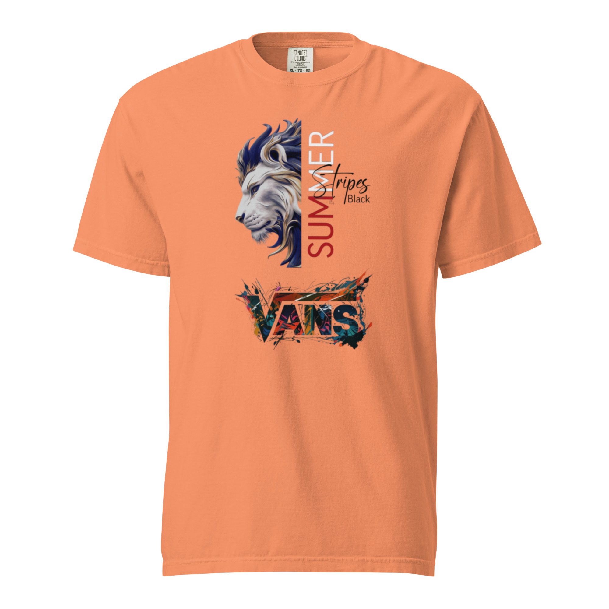 Unisex garment-dyed heavyweight t-shirt - Image 7
