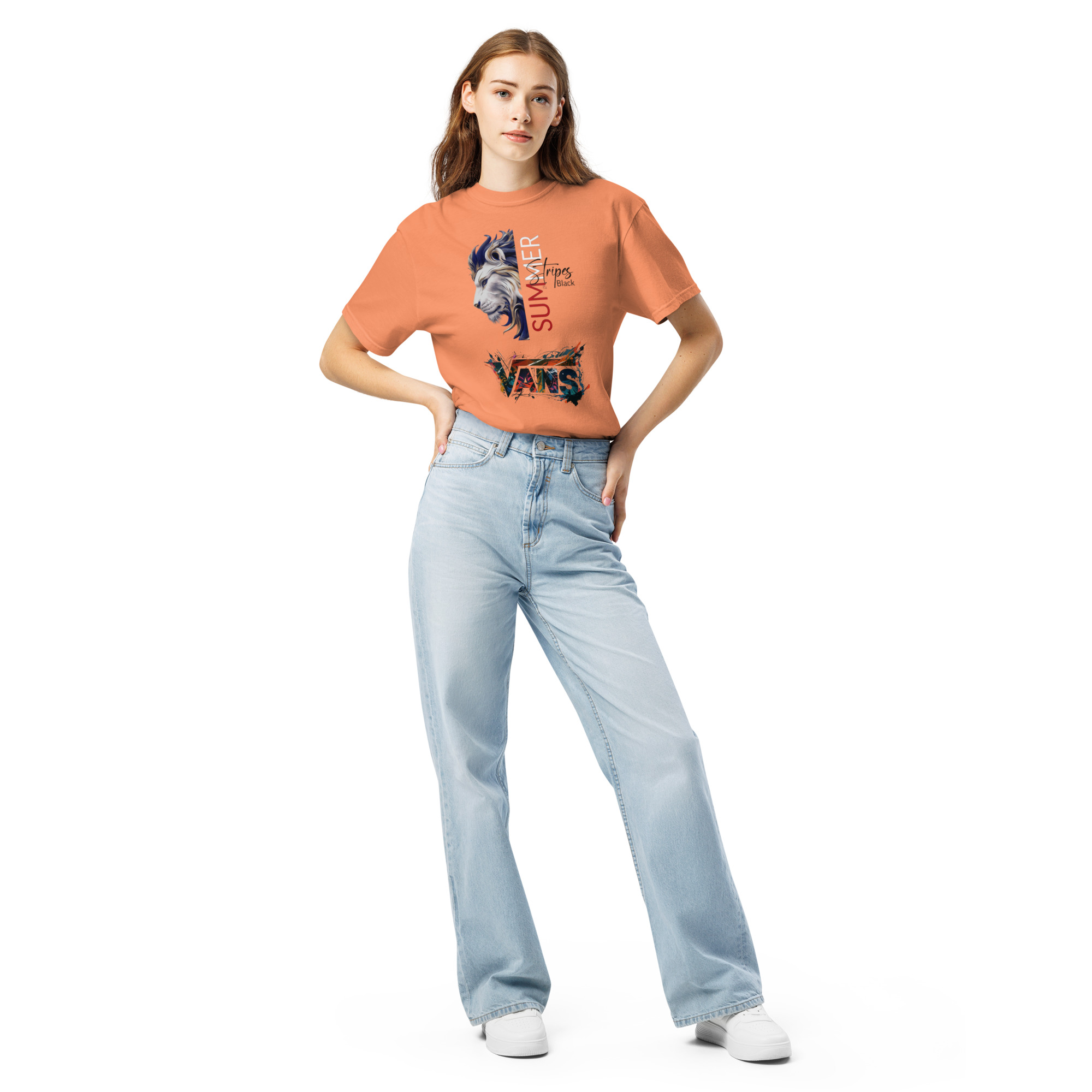 Unisex garment-dyed heavyweight t-shirt - Image 29