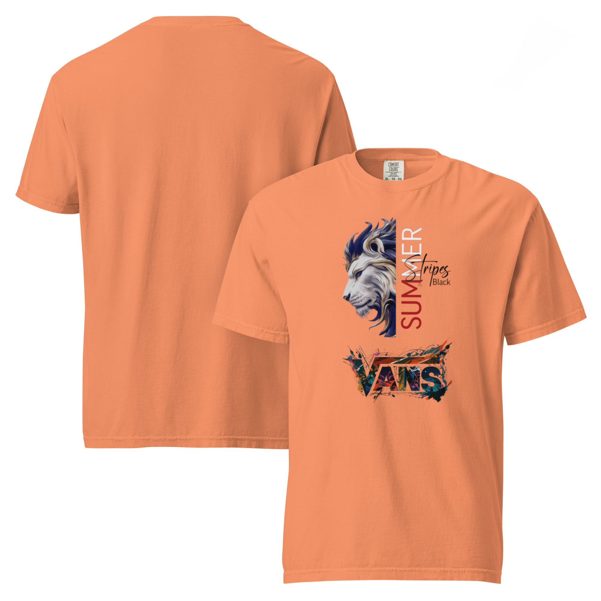Unisex garment-dyed heavyweight t-shirt - Image 18