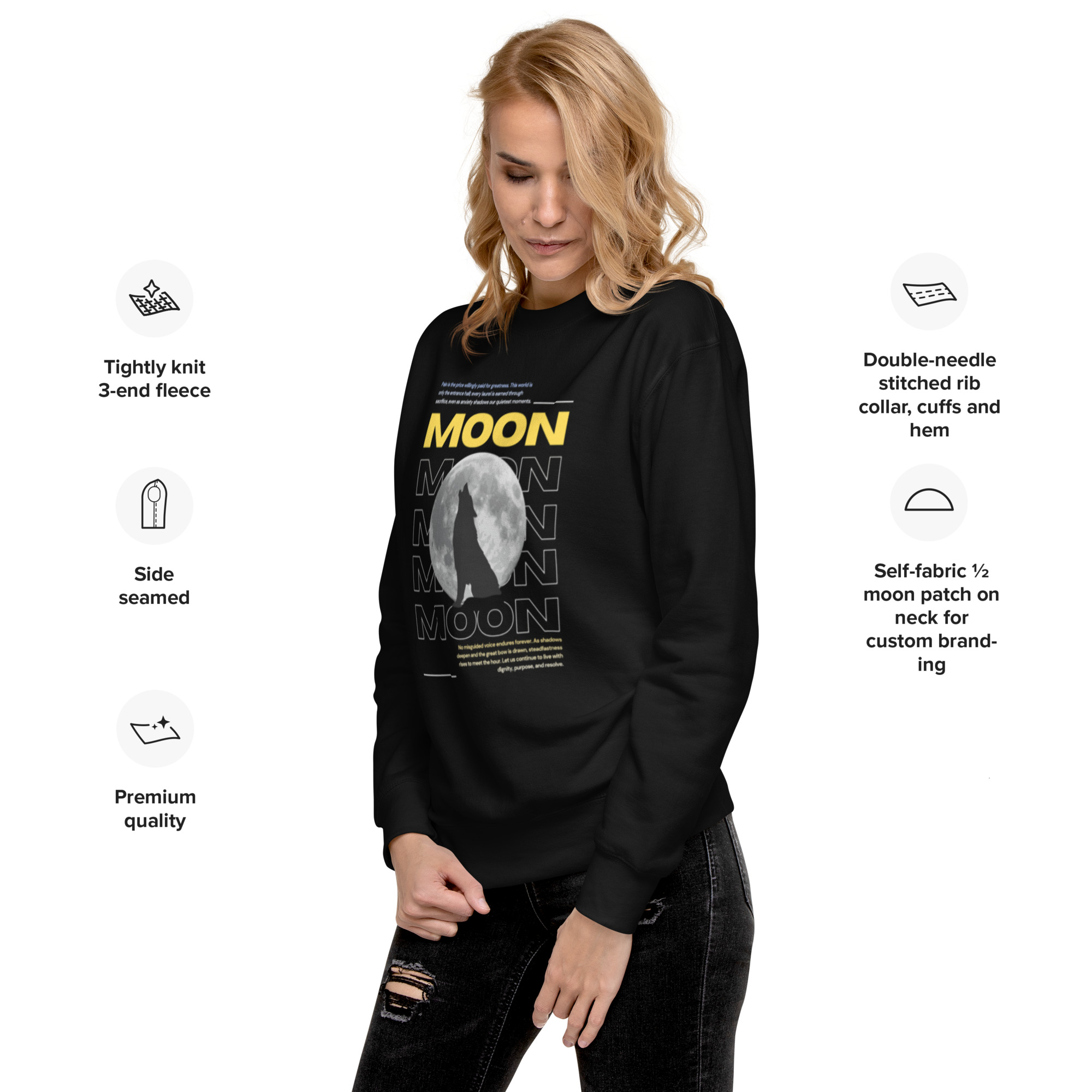 Unisex Premium Sweatshirt - Image 3