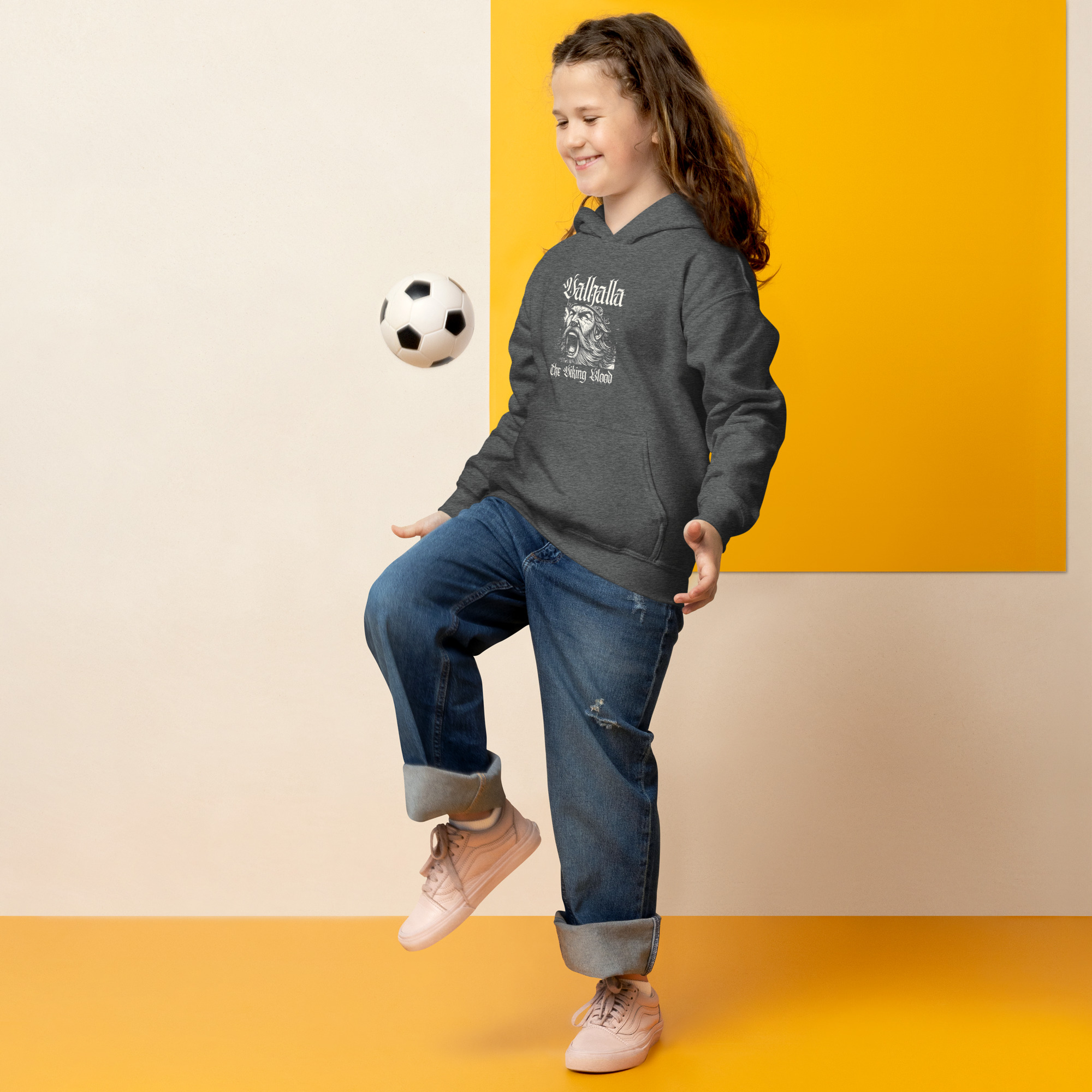 Valhalla Youth heavy blend hoodie - Image 13
