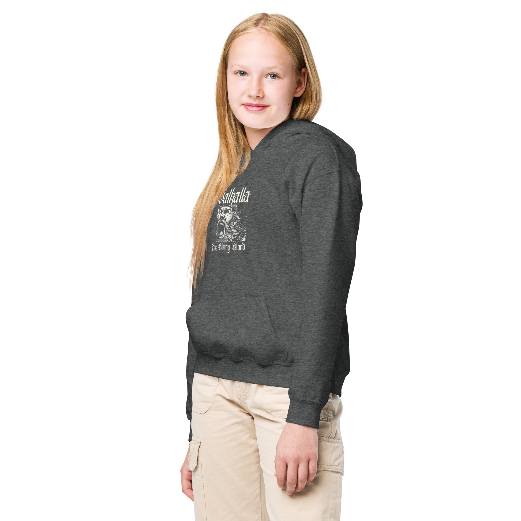 Valhalla Youth heavy blend hoodie - Image 11
