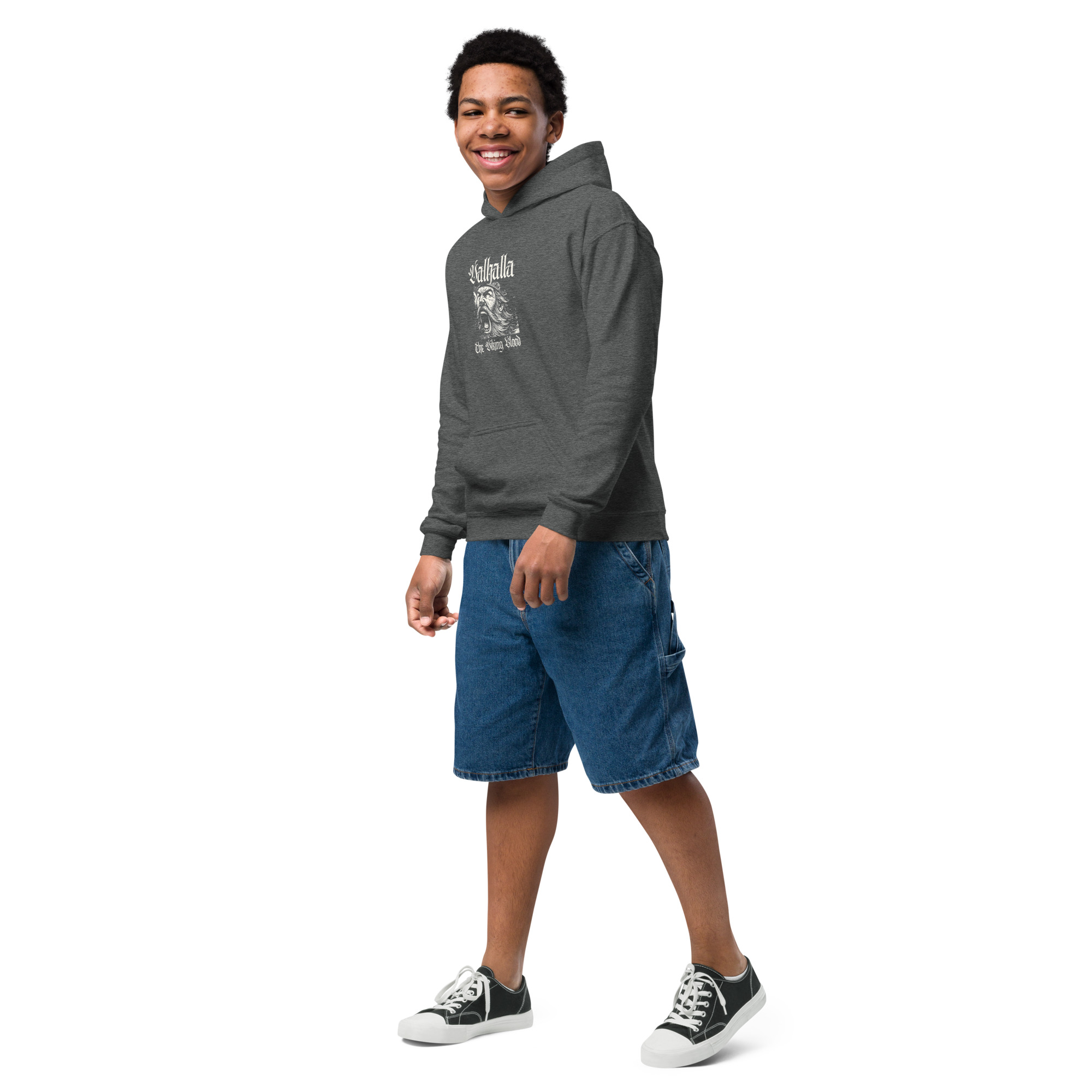 Valhalla Youth heavy blend hoodie - Image 7