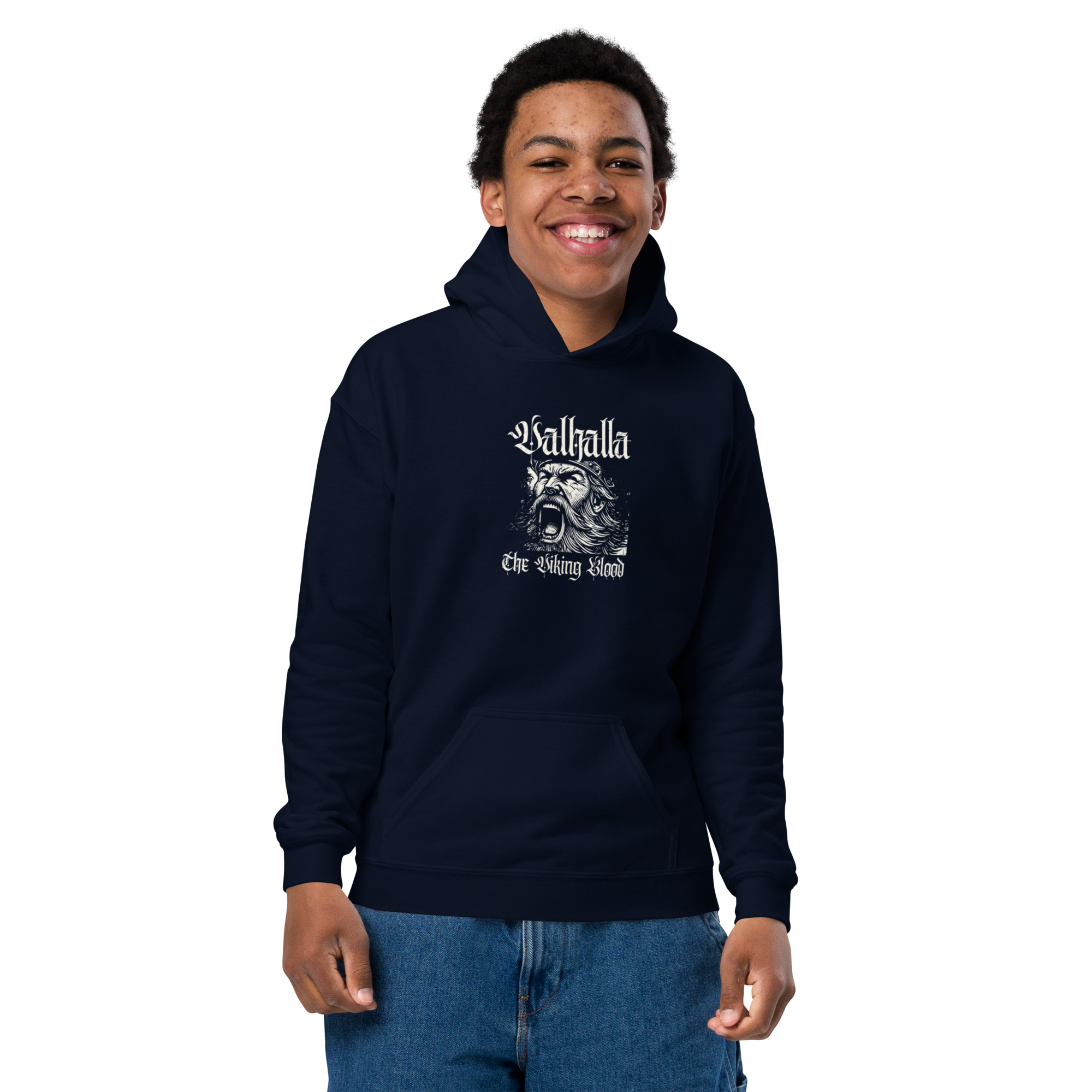 Valhalla Youth heavy blend hoodie - Image 6