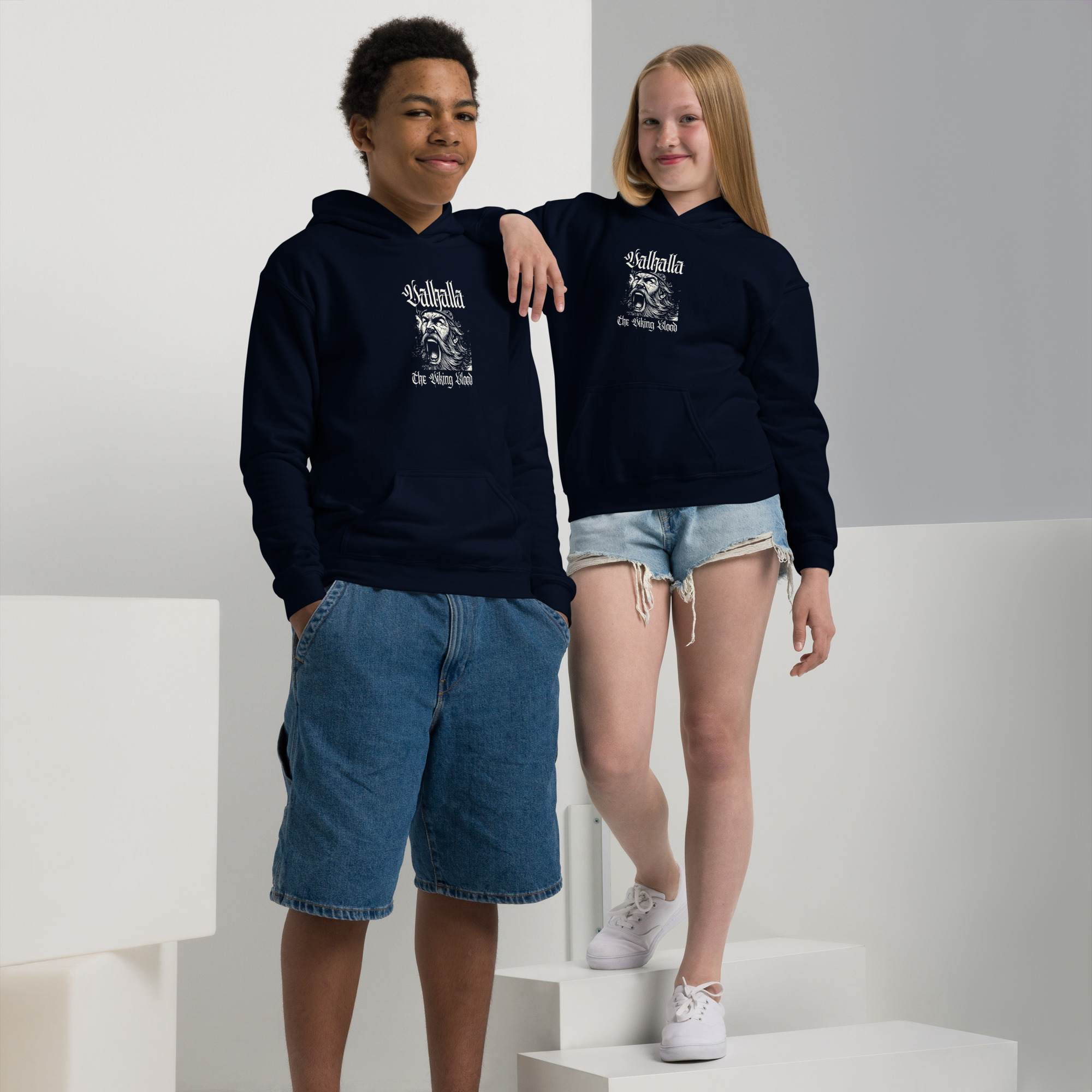 Valhalla Youth heavy blend hoodie - Image 14