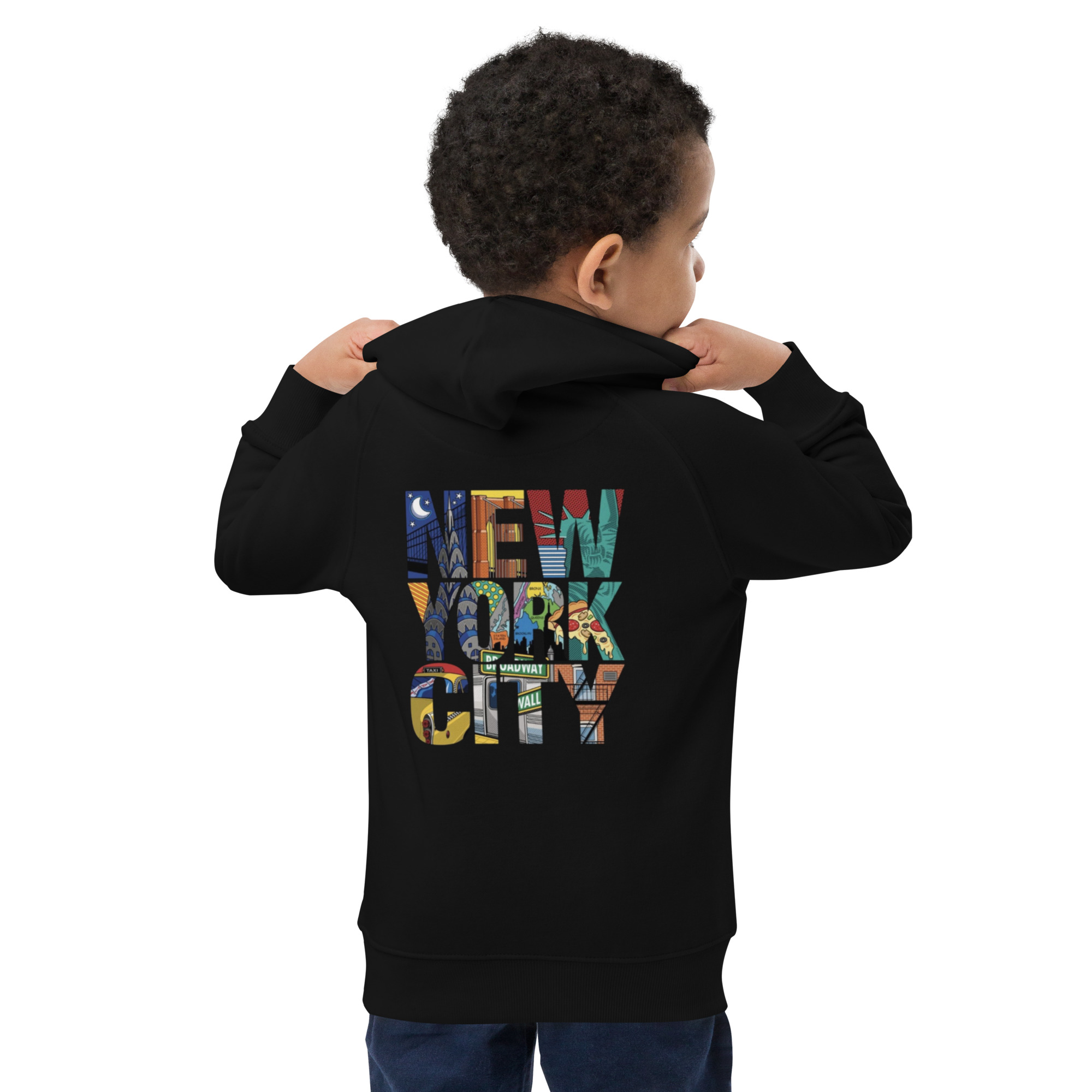 Kids eco hoodie - Image 4