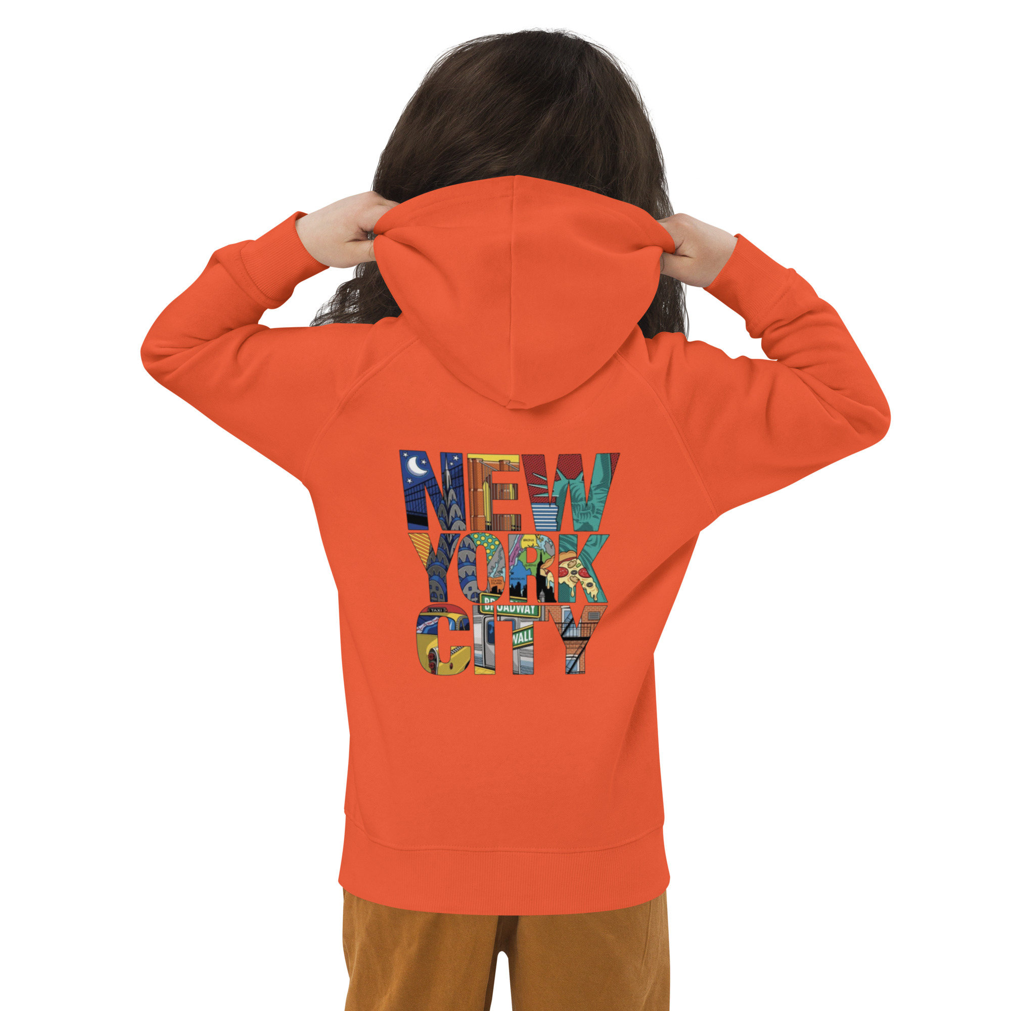 Kids eco hoodie - Image 5