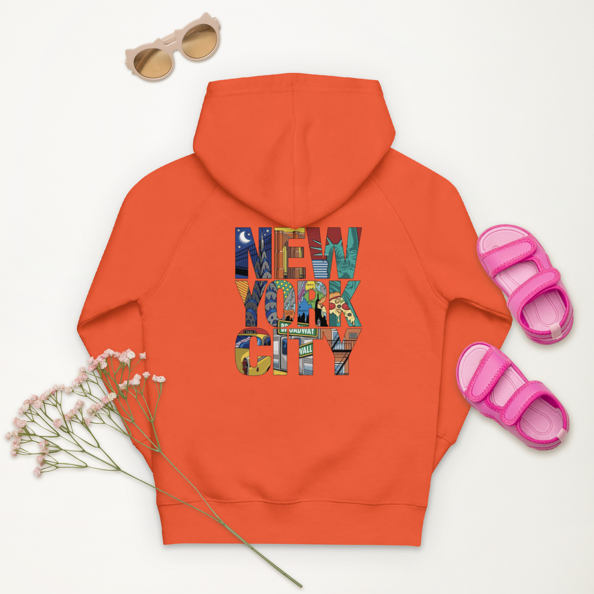 Kids eco hoodie - Image 7