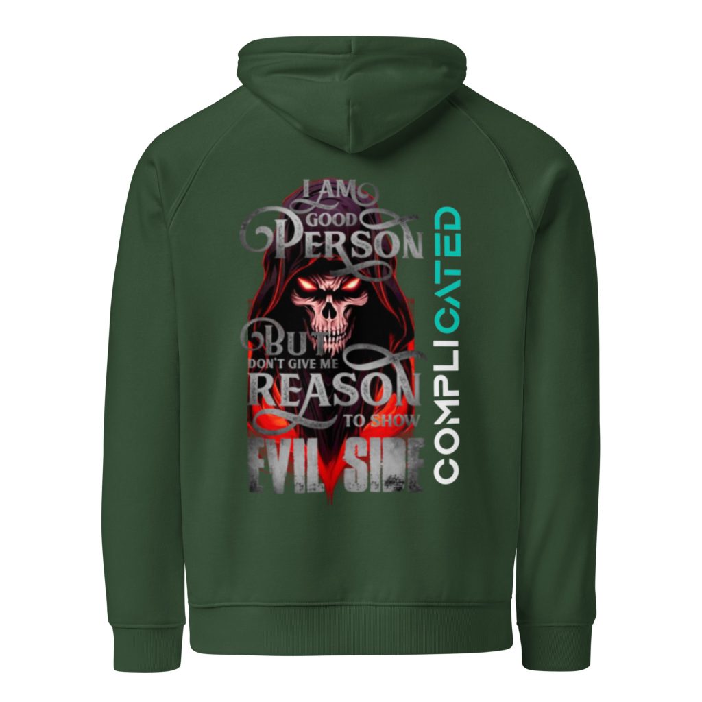 Unisex eco raglan hoodie