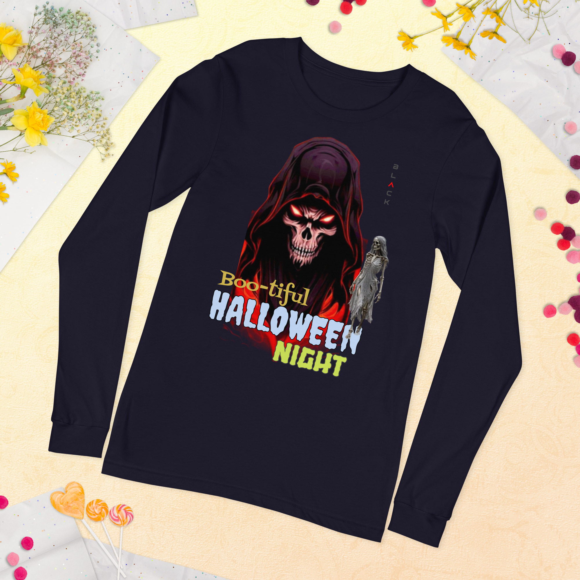 Halloween Unisex Long Sleeve Tee - Image 15