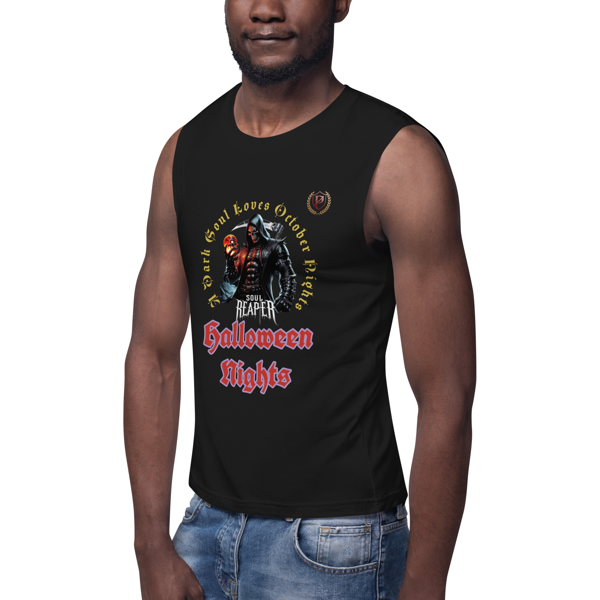 Halloween Muscle Shirt - Image 3