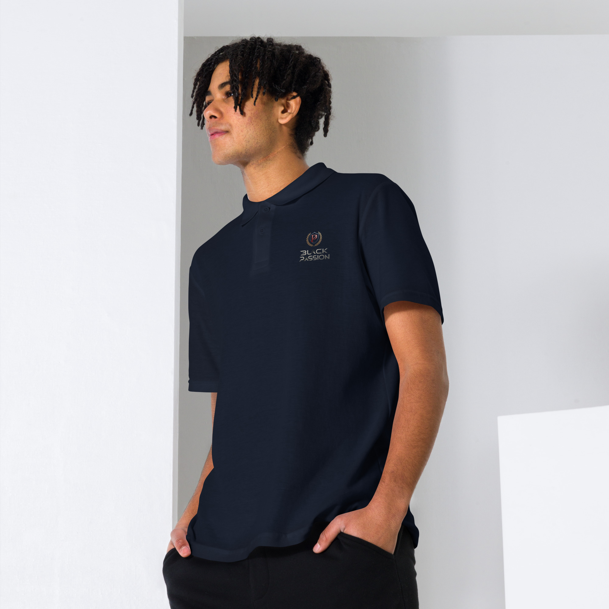 Unisex pique polo shirt - Image 13