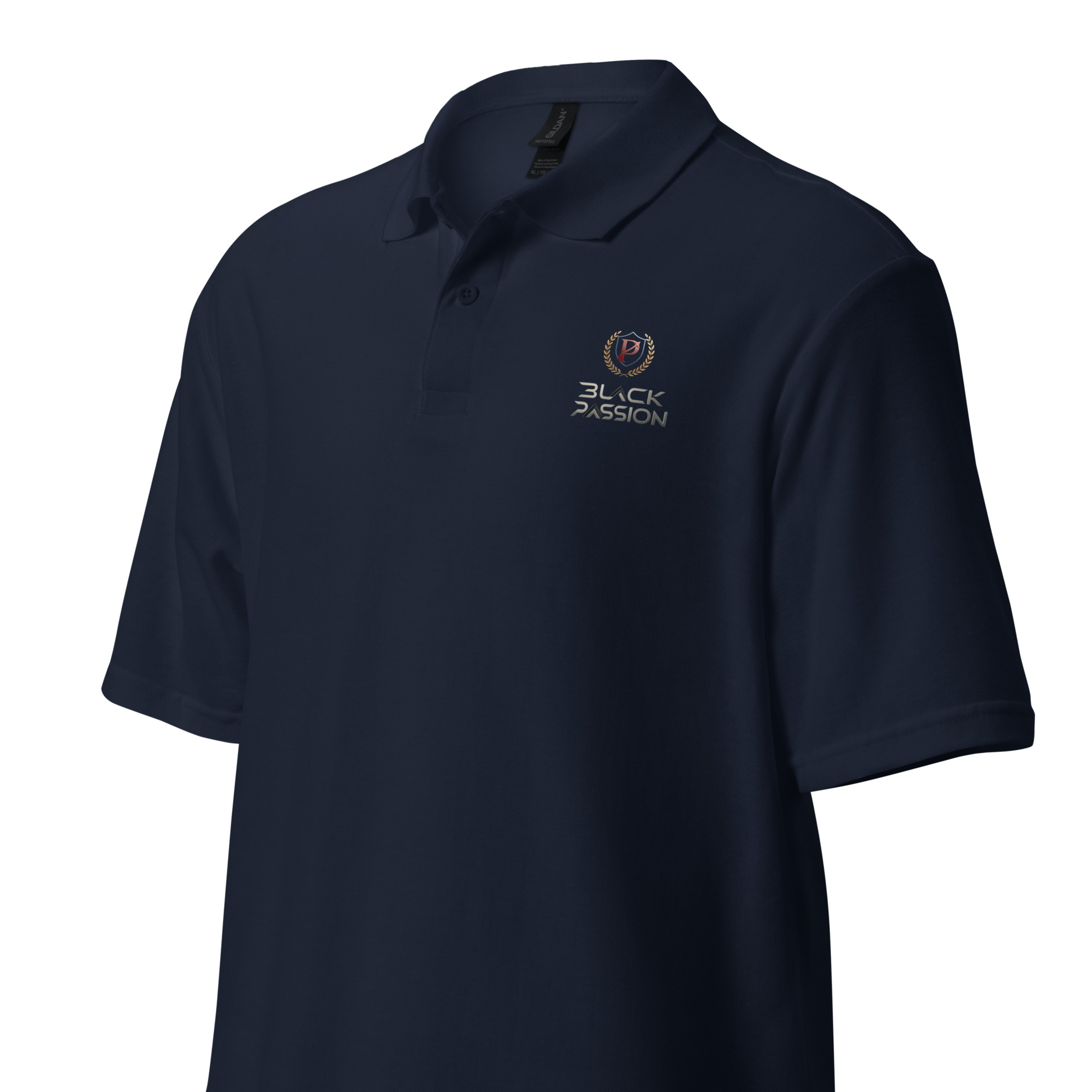 Unisex pique polo shirt - Image 4