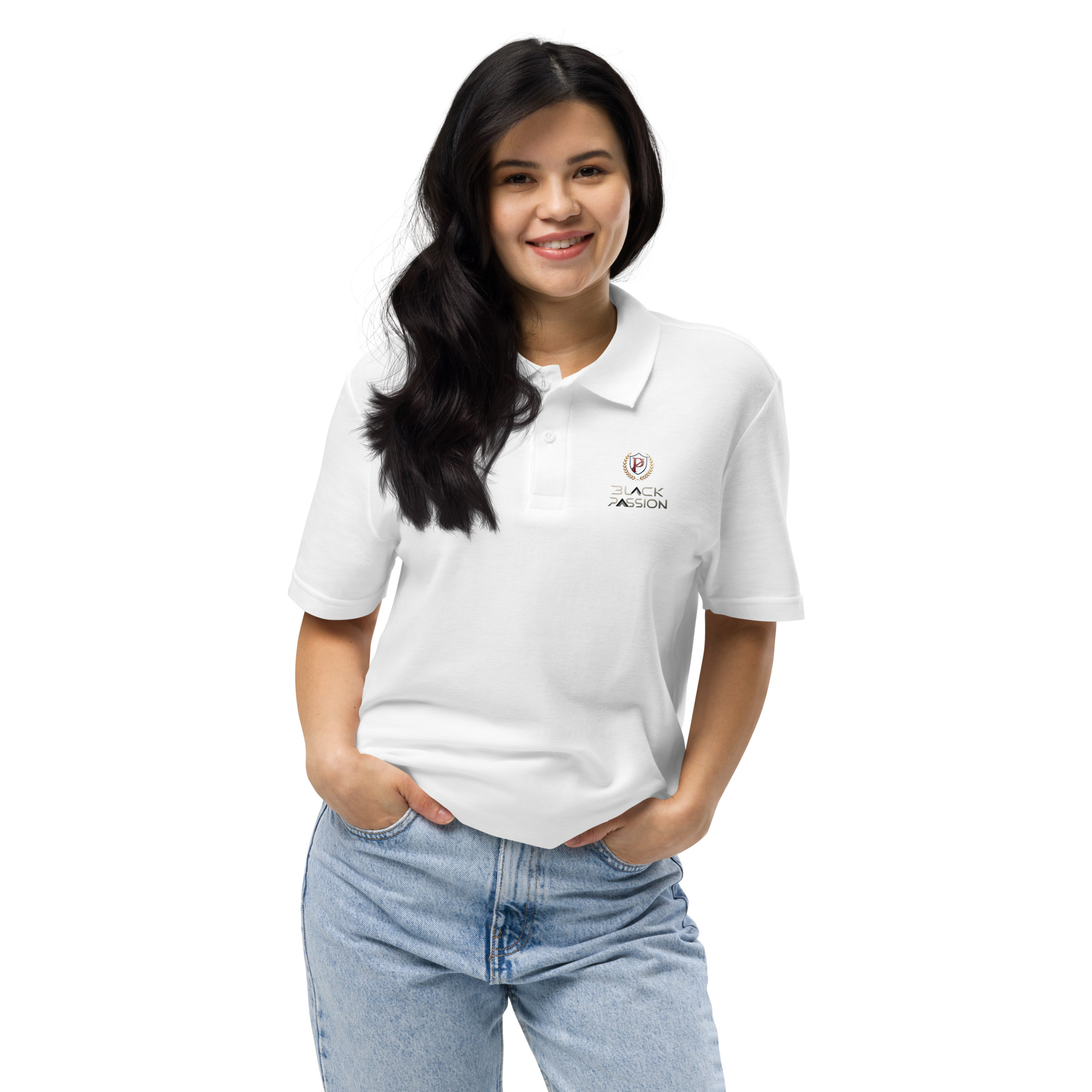 Unisex pique polo shirt - Image 10