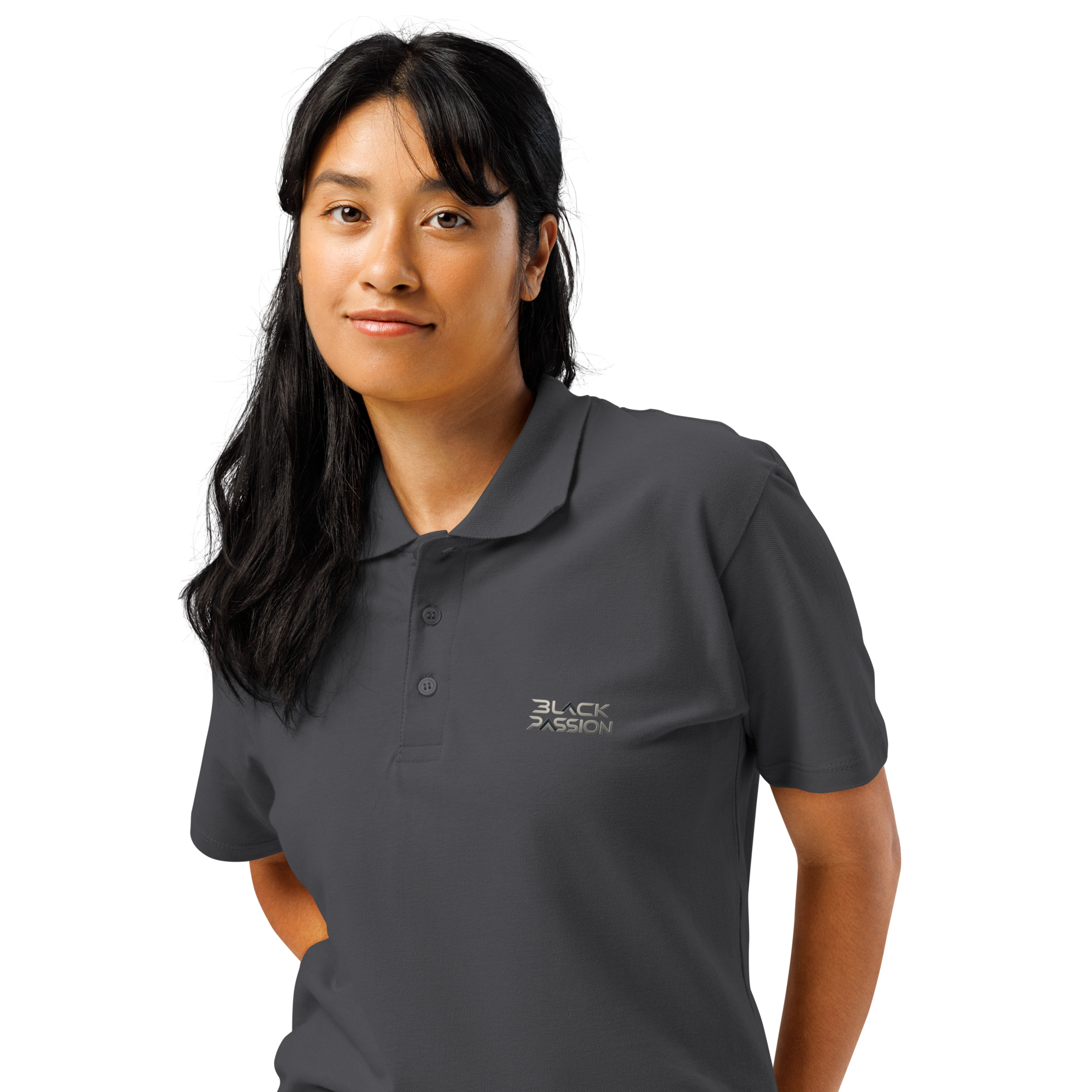 Premium pique polo shirt - Image 12