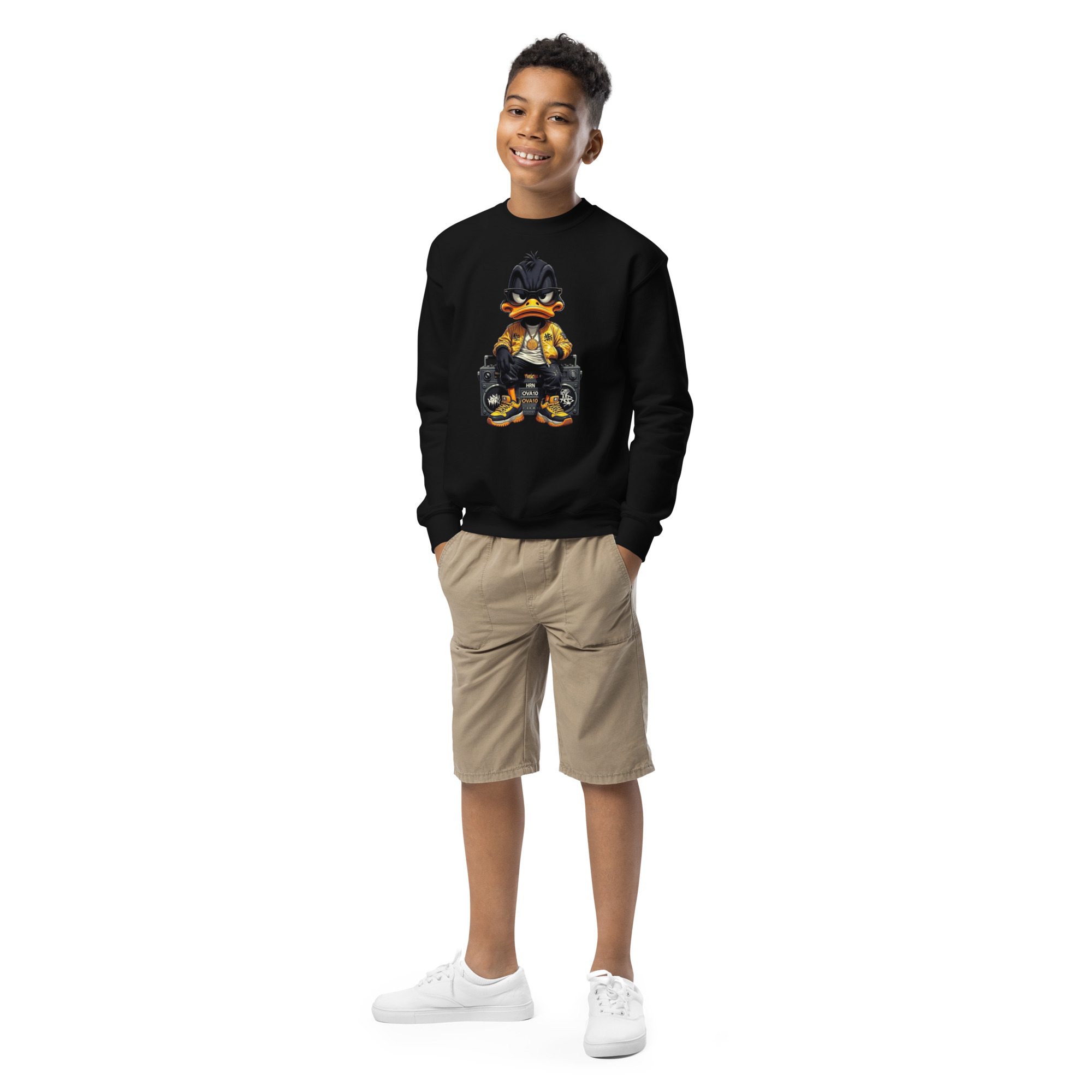 Youth crewneck sweatshirt - Image 7
