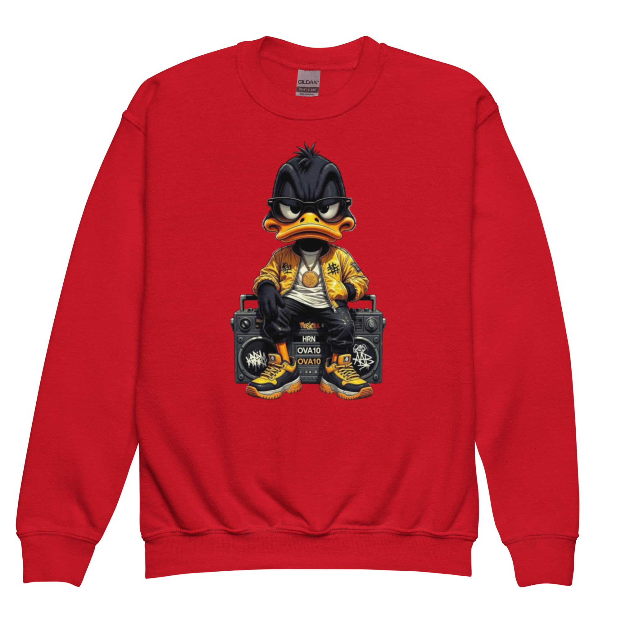 Youth crewneck sweatshirt - Image 4