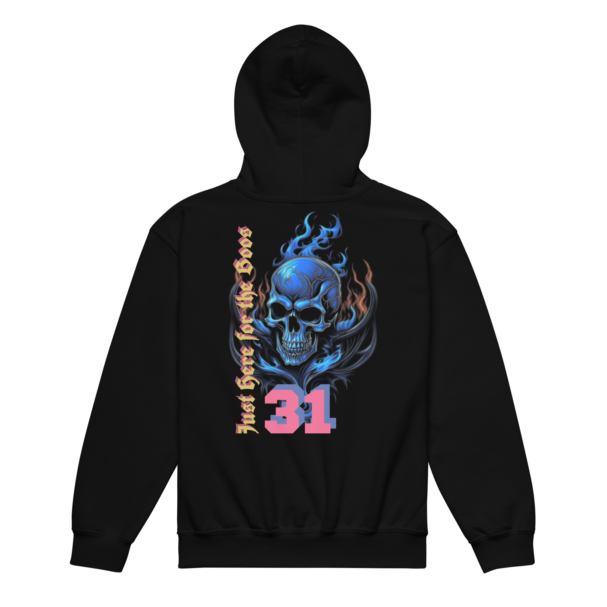 Halloween Youth heavy blend hoodie - Image 2