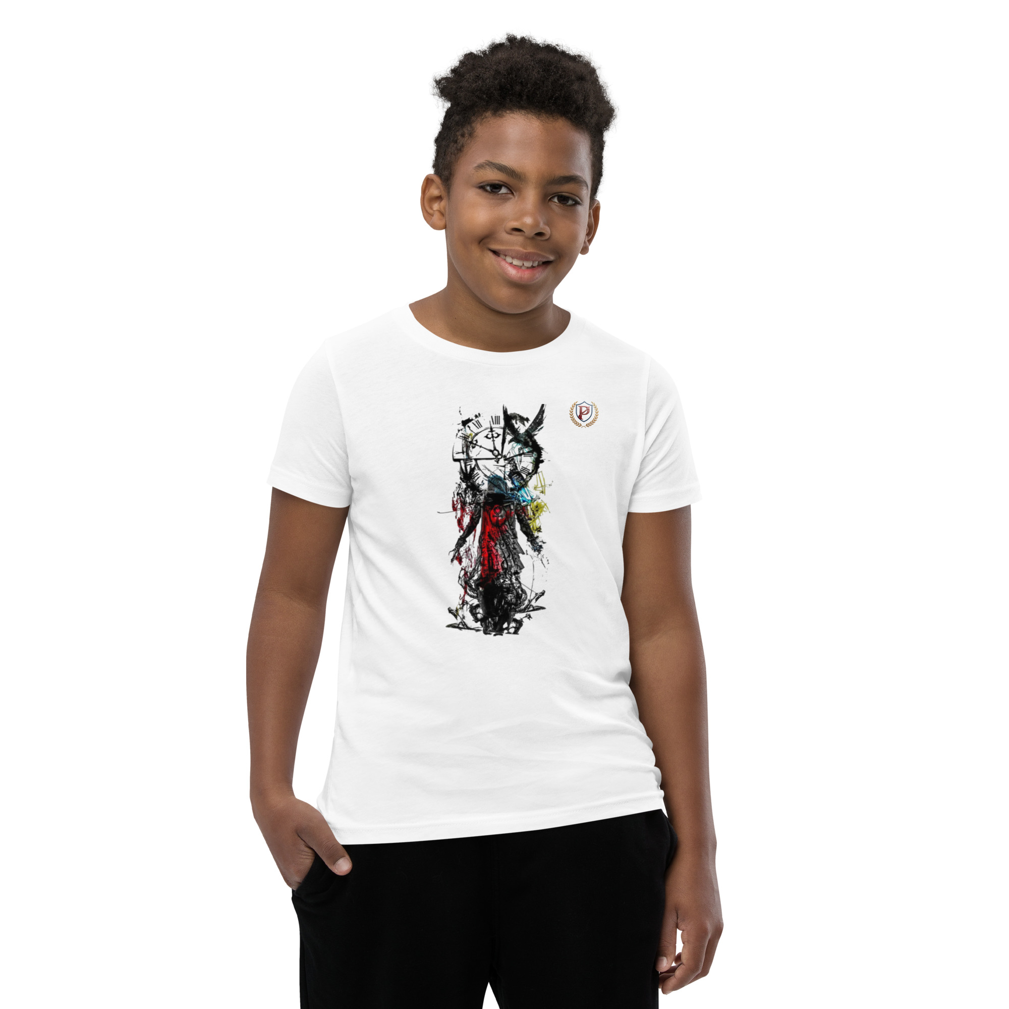 Youth Halloween Short Sleeve T-Shirt - Image 3