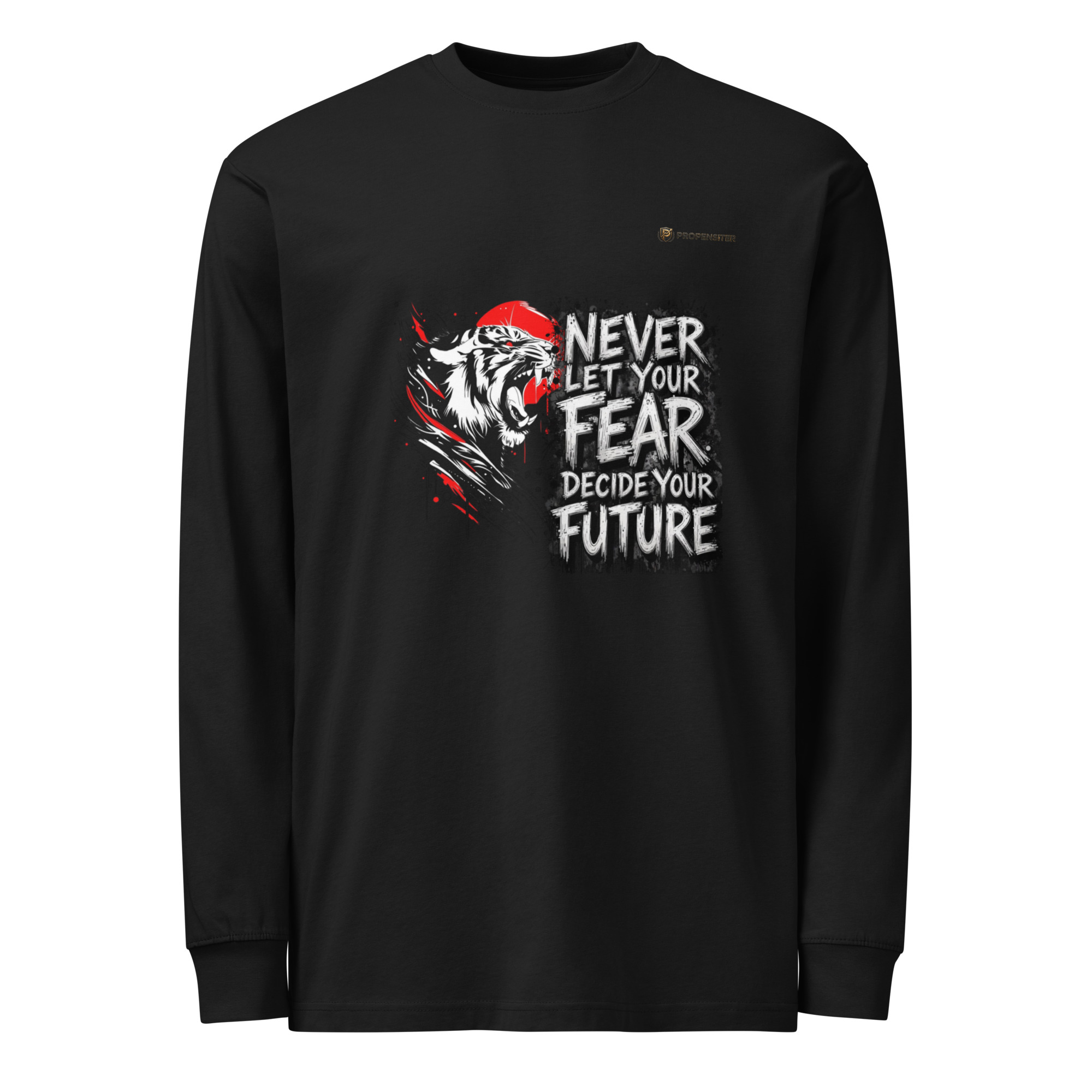Men's heavyweight long sleeve t-shirt - Image 4