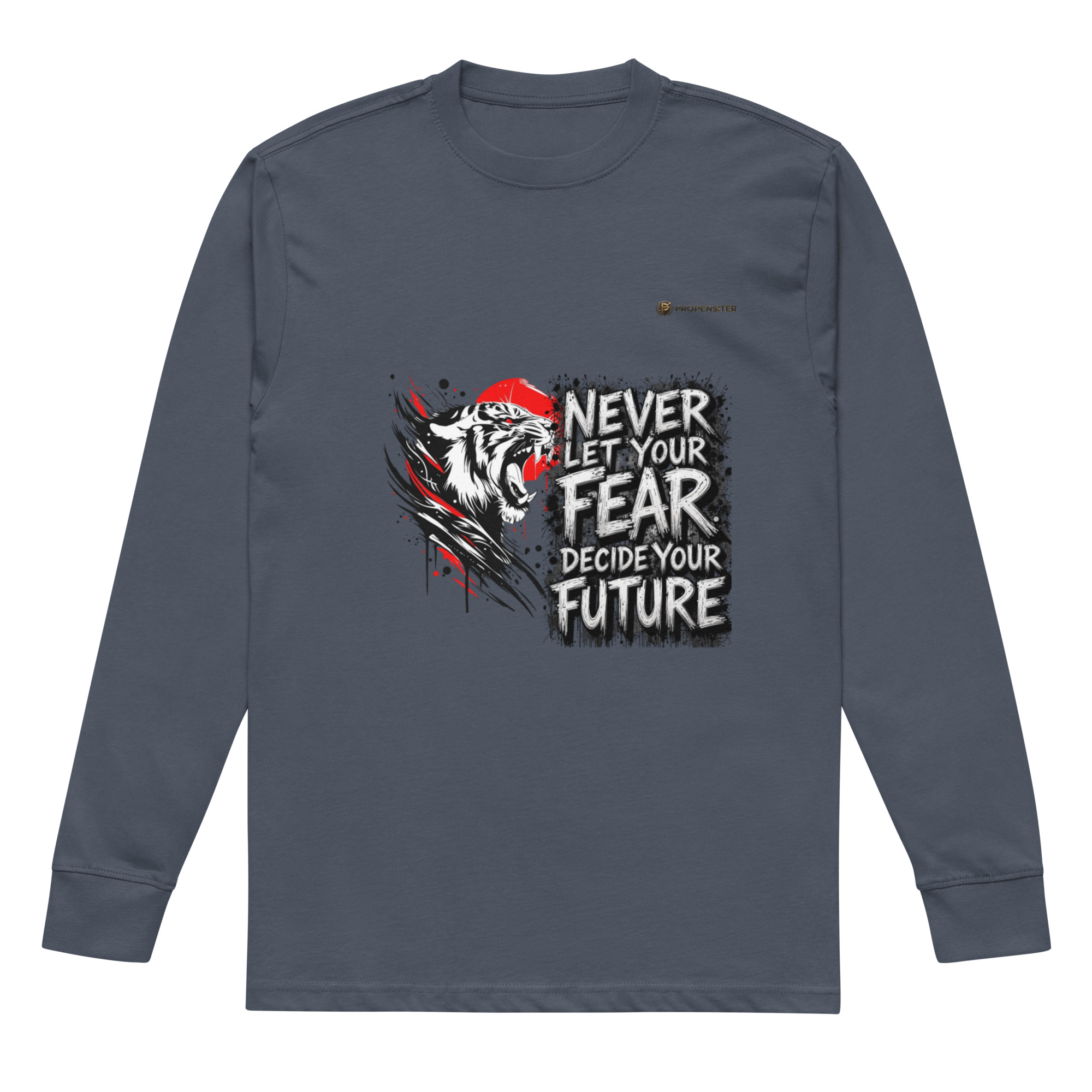 Men's heavyweight long sleeve t-shirt - Image 7