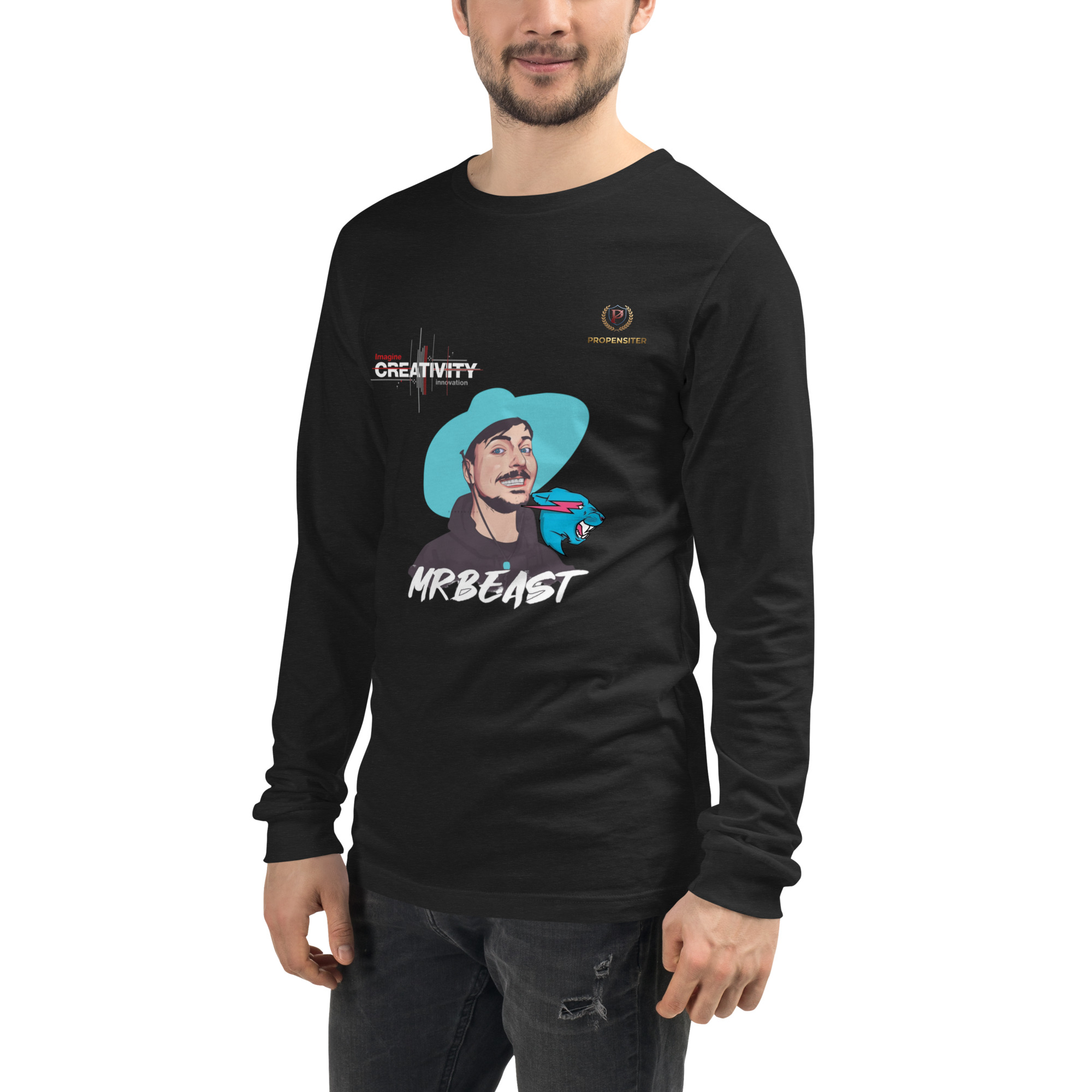 Mr. Beast Unisex Long Sleeve Tee - Image 10