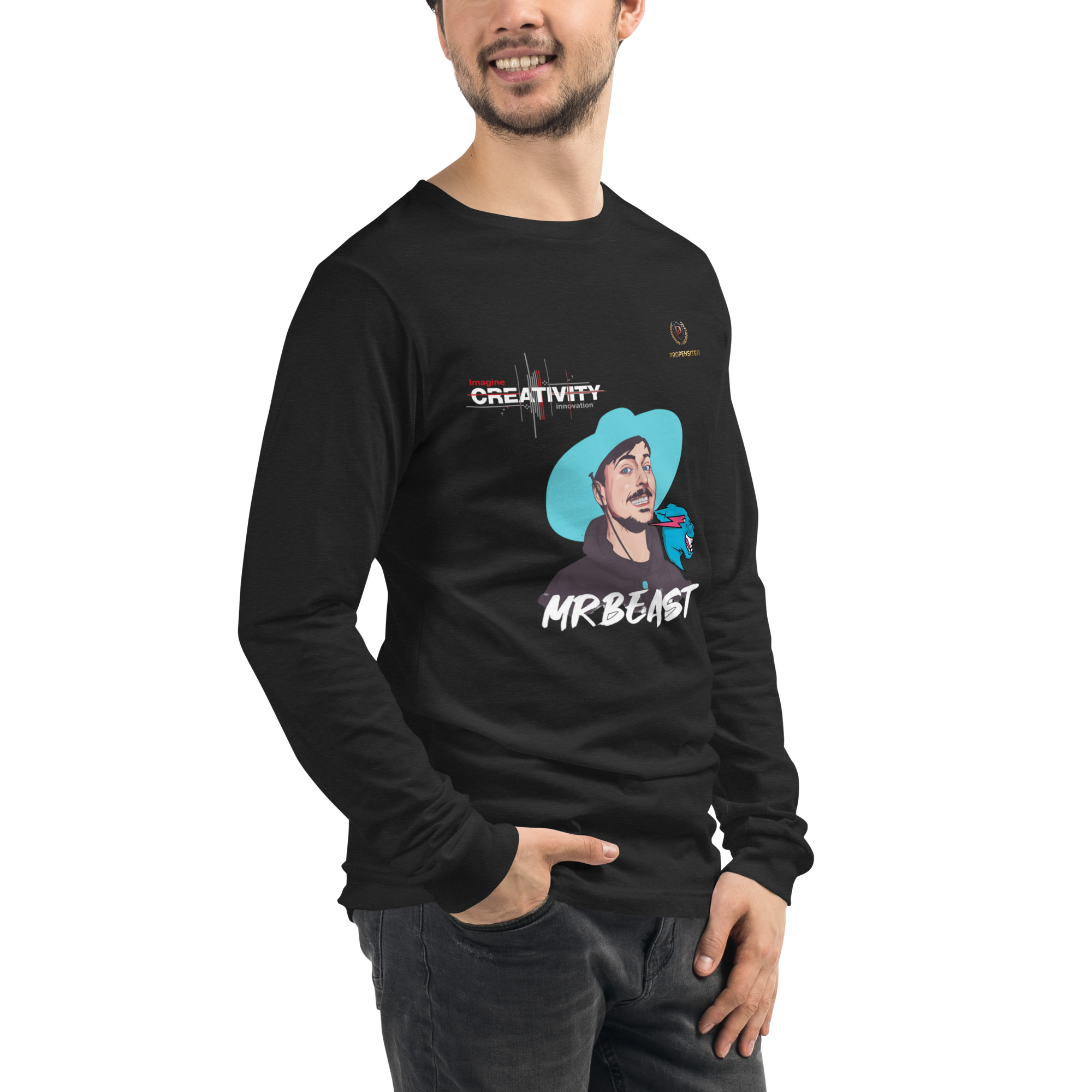 Mr. Beast Unisex Long Sleeve Tee - Image 11