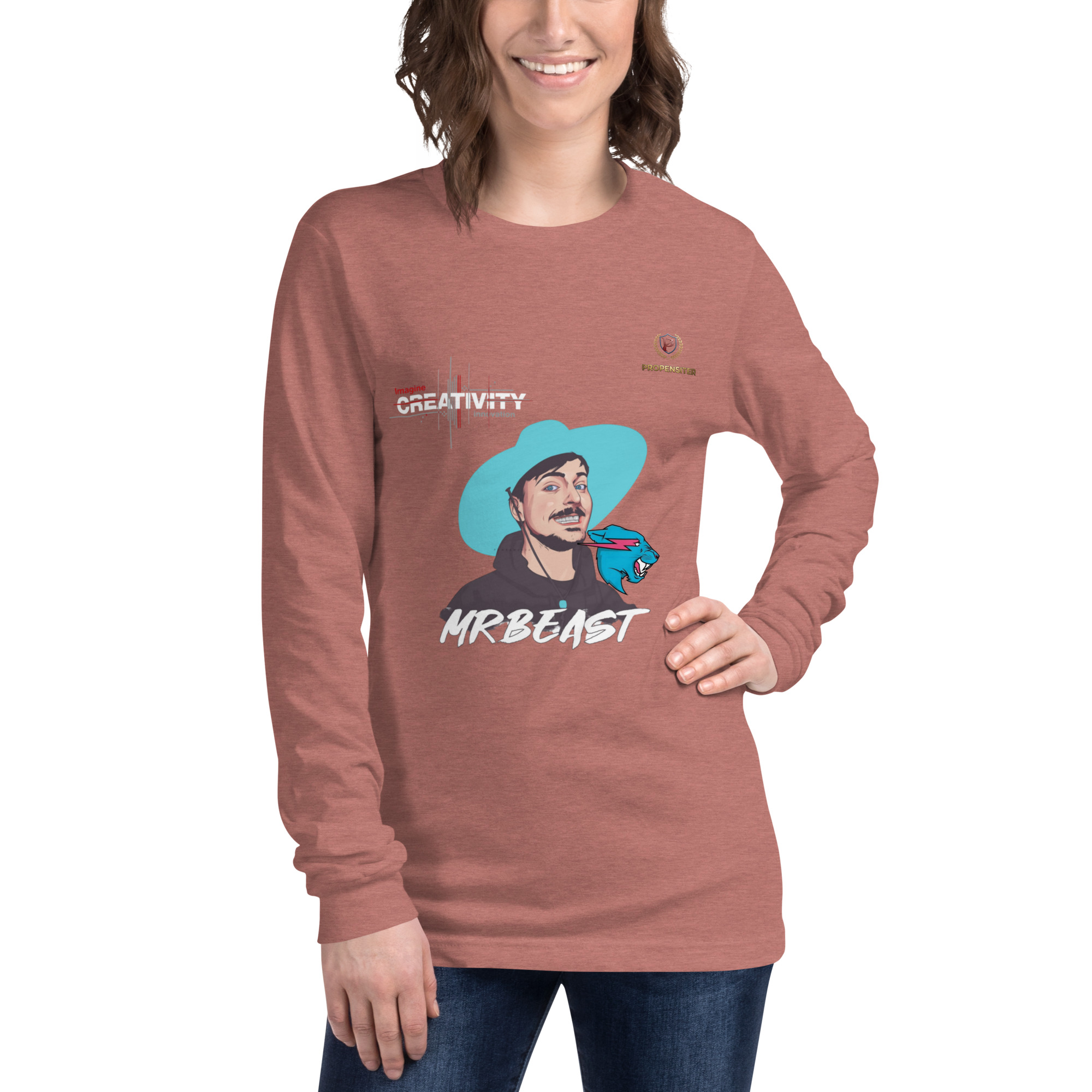 Mr. Beast Unisex Long Sleeve Tee - Image 12