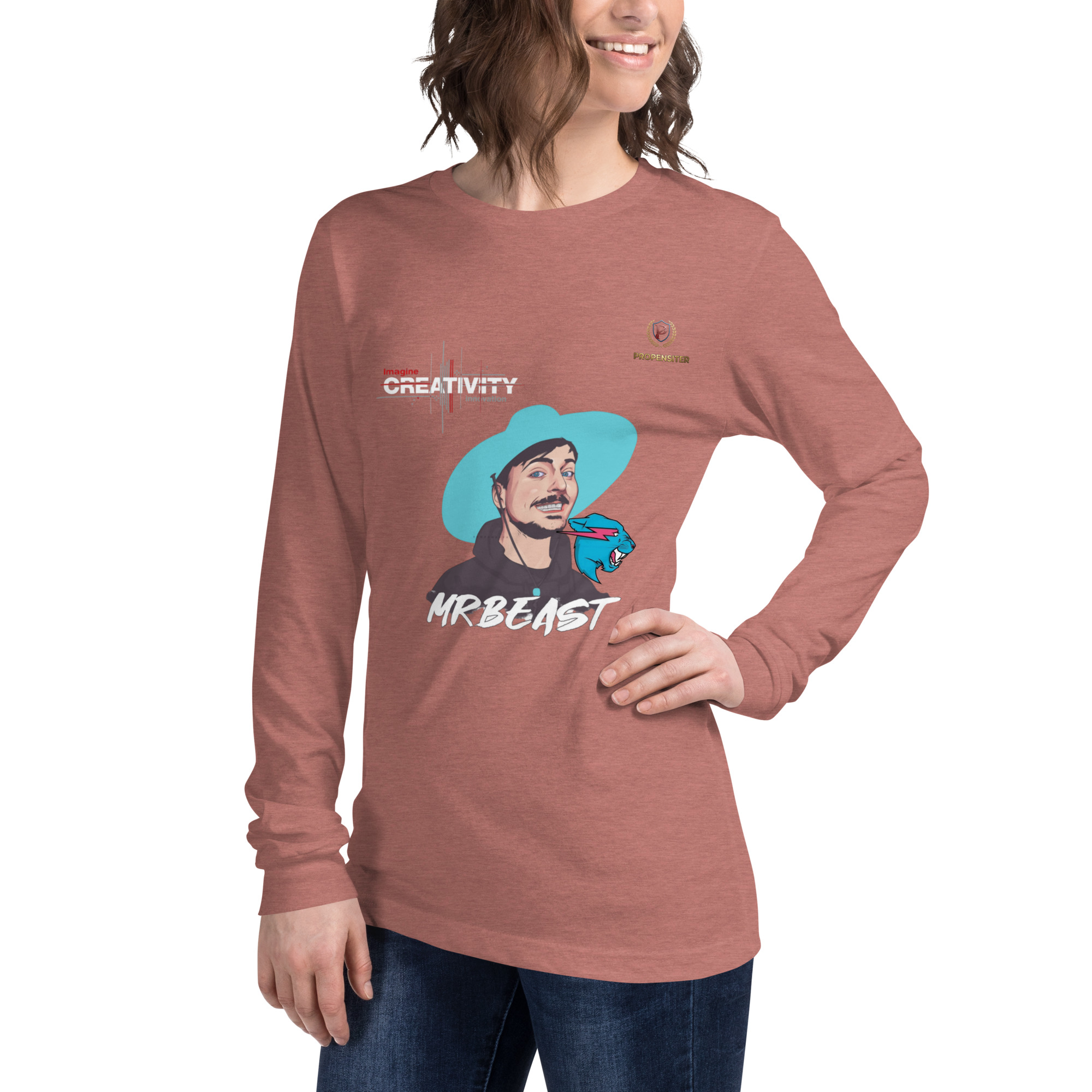 Mr. Beast Unisex Long Sleeve Tee - Image 13