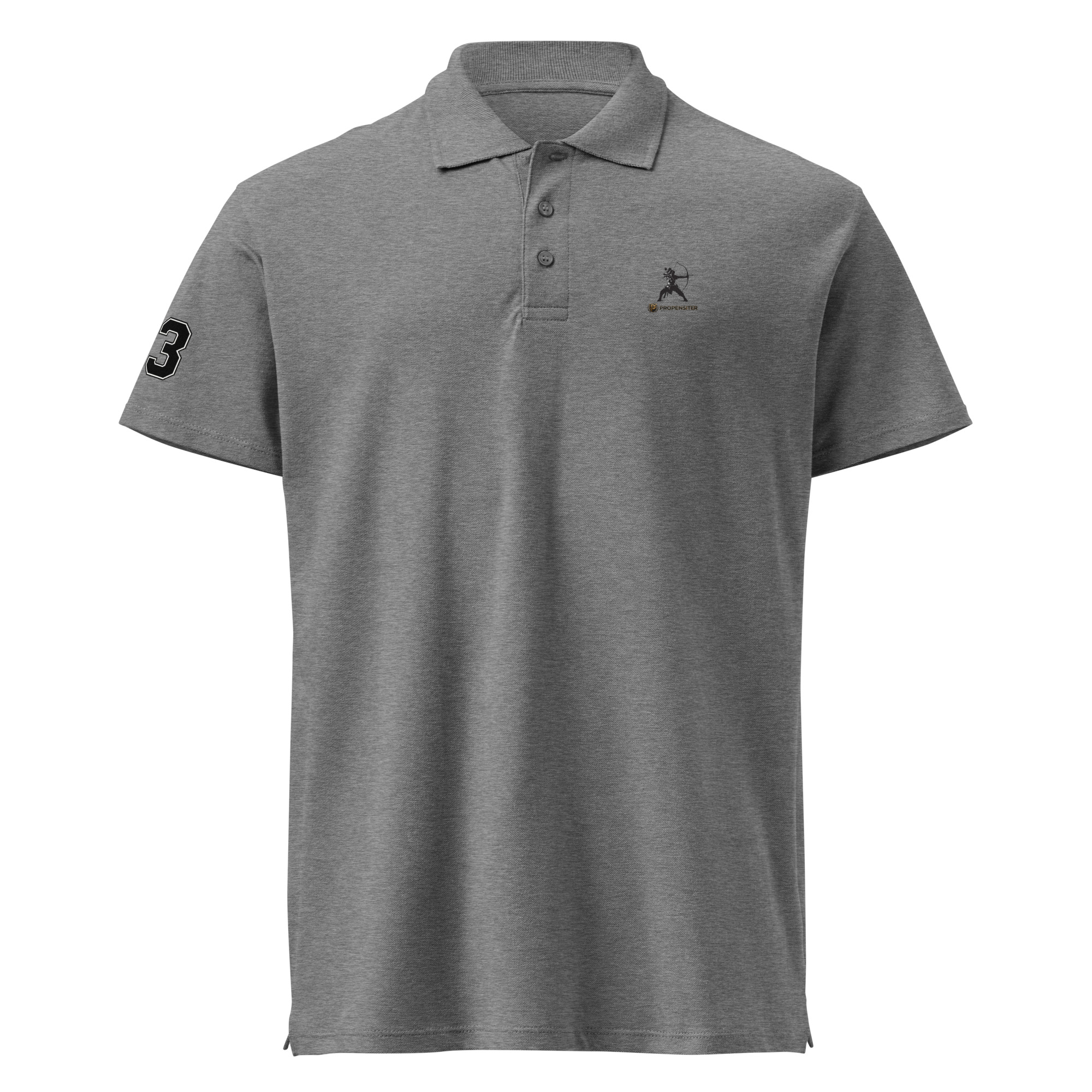 Premium pique polo shirt - Image 2