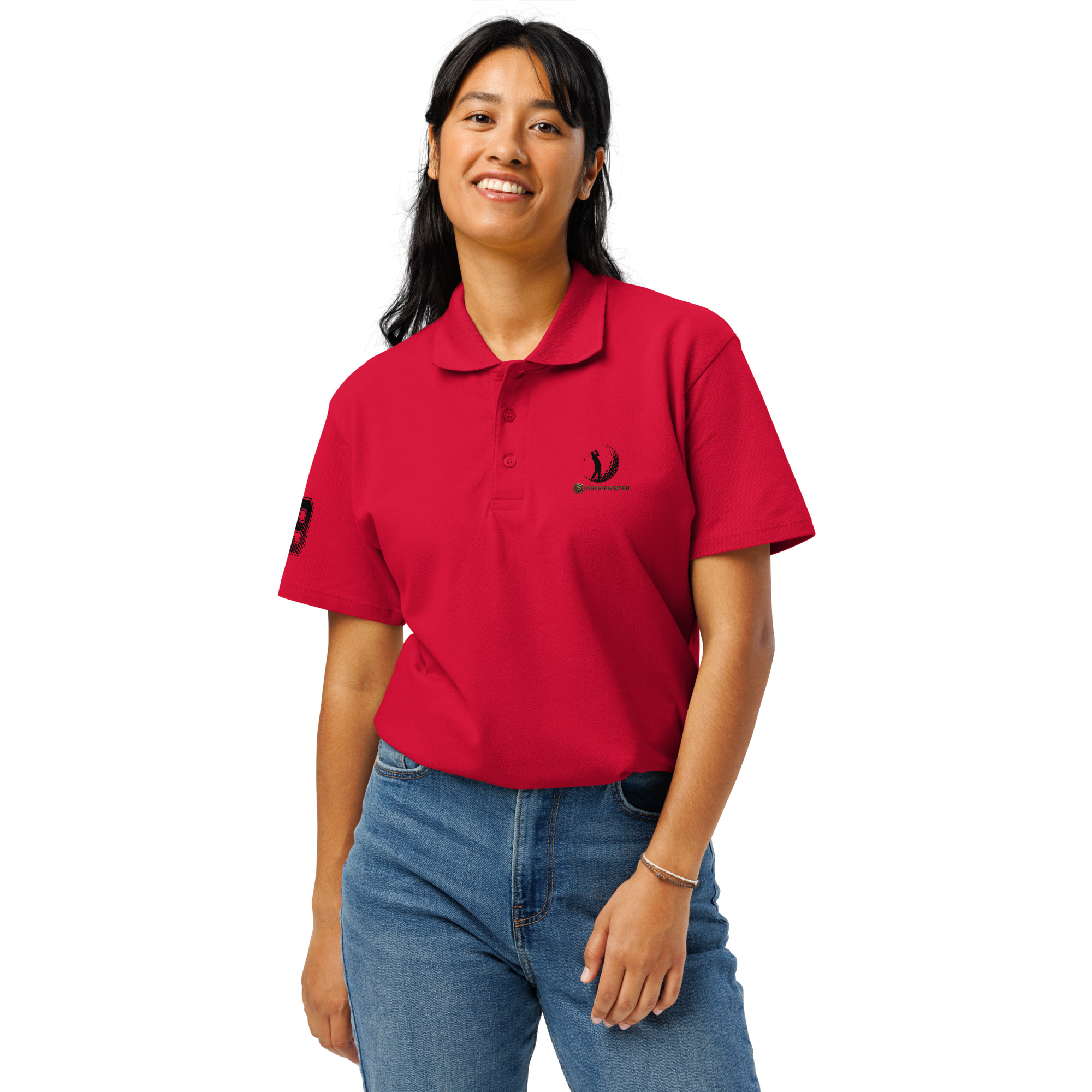 Golf Premium pique polo shirt - Image 13