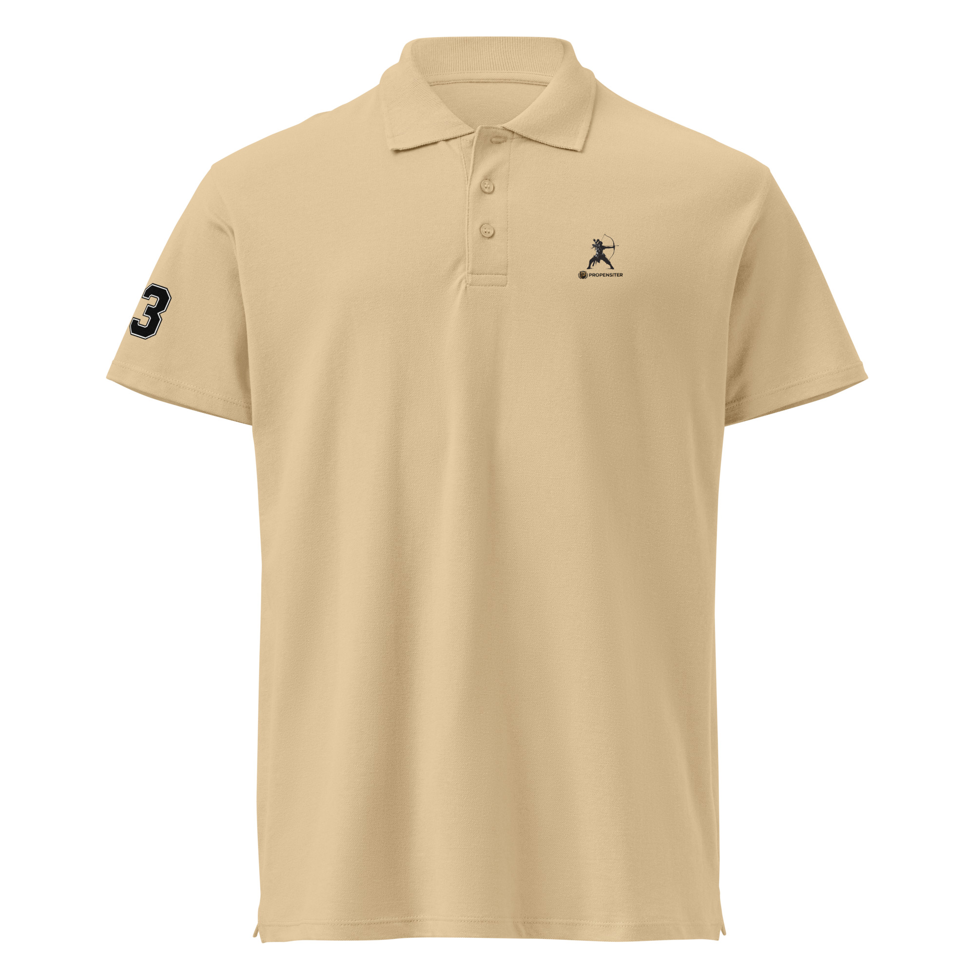 Premium pique polo shirt - Image 3