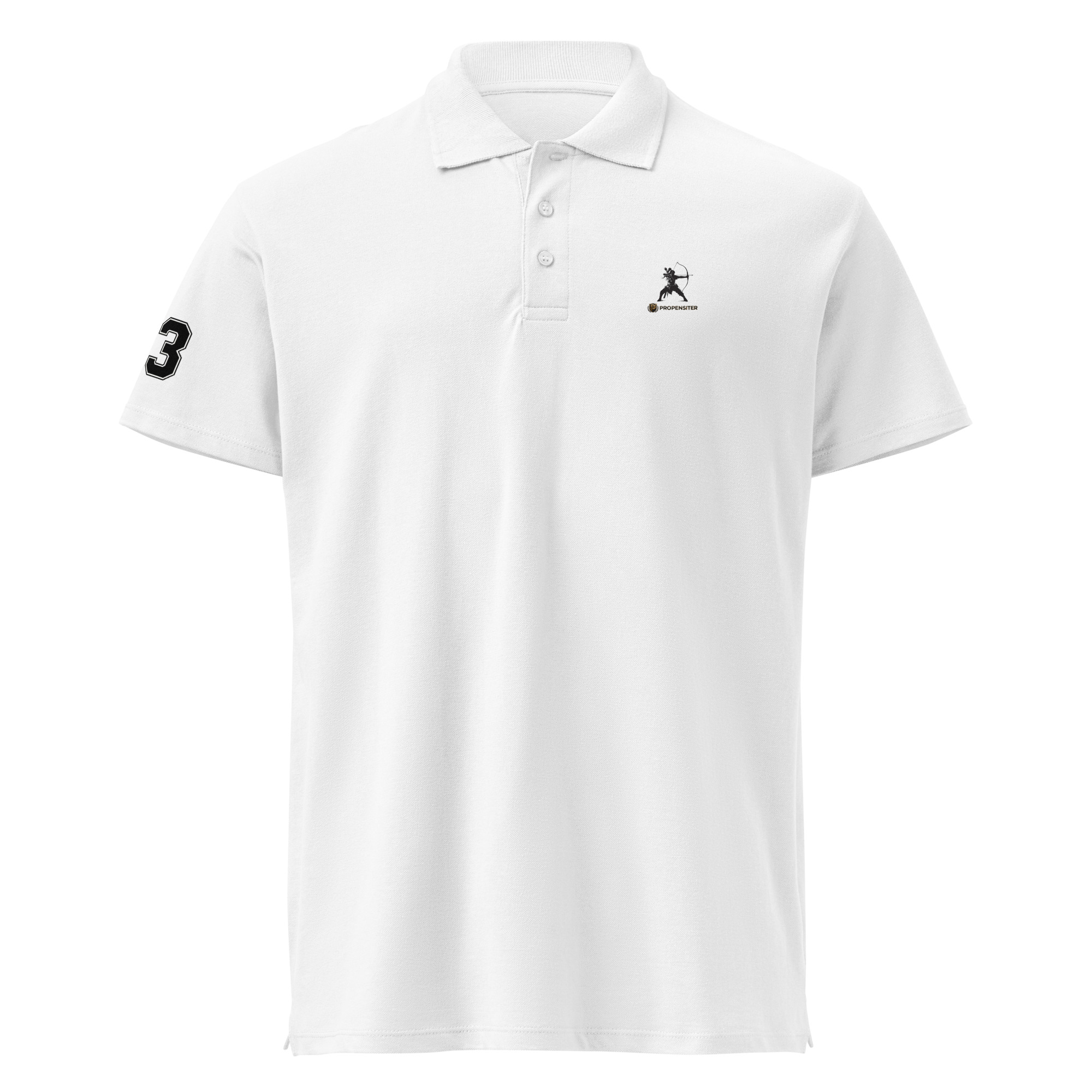 Premium pique polo shirt - Image 4