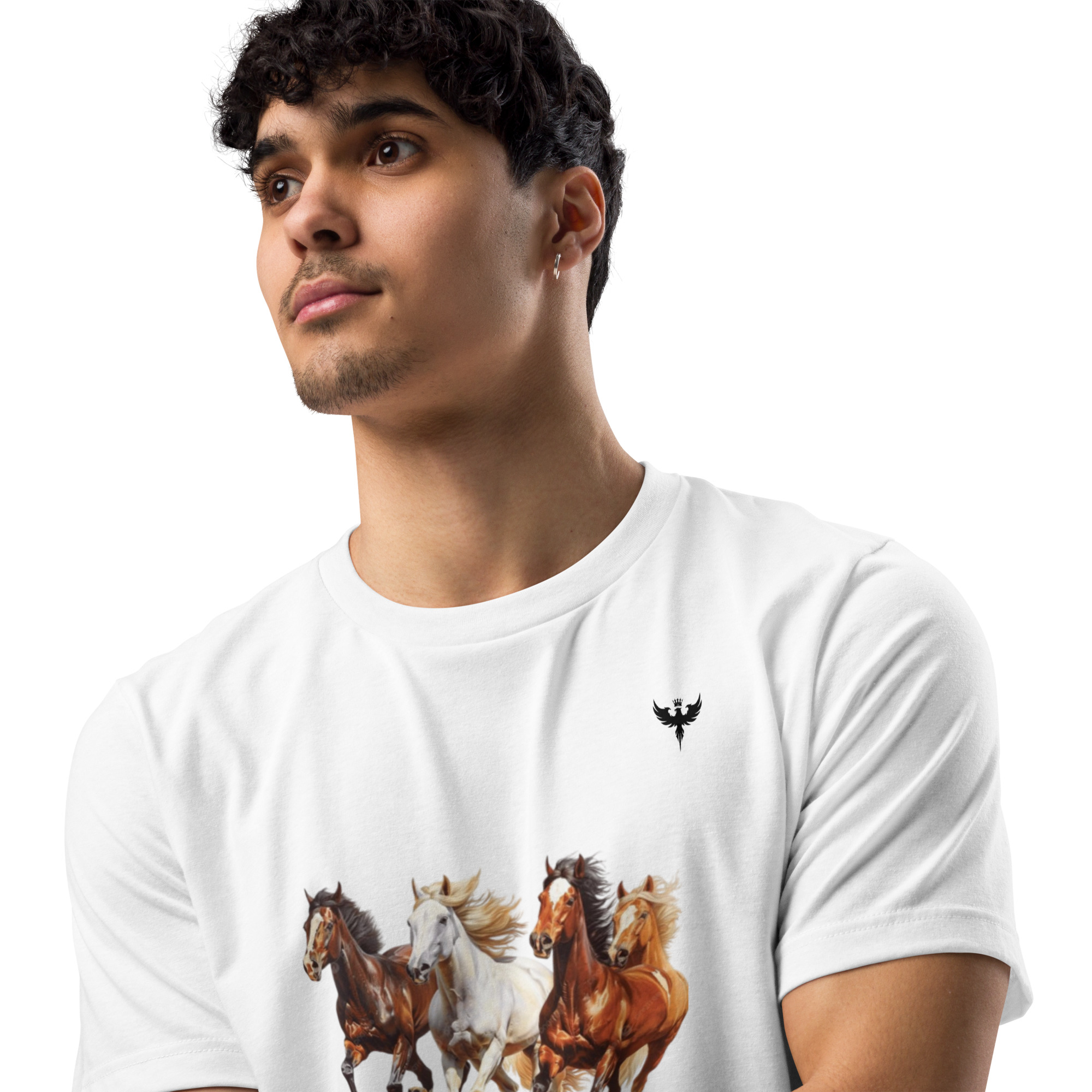 Horse Rider Unisex staple eco Sports t-shirt - Image 8